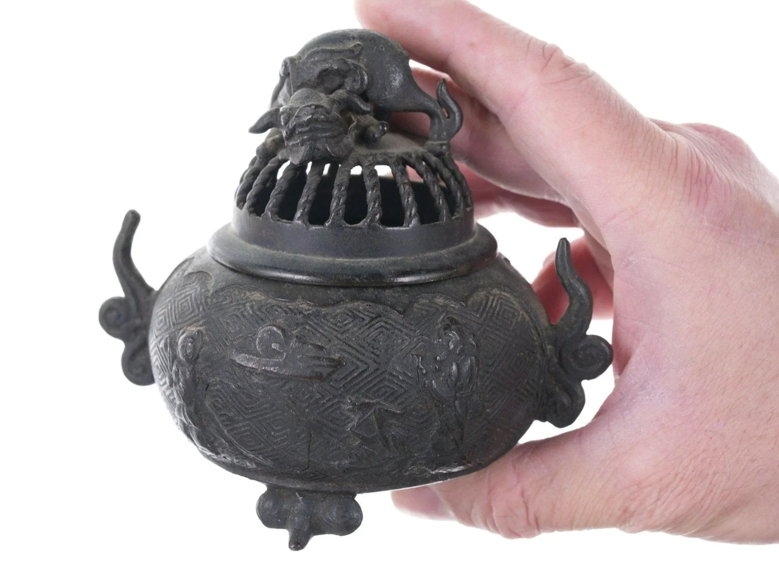 Antique Japanese Bronze Censer Antique Japanese Bronze Censer