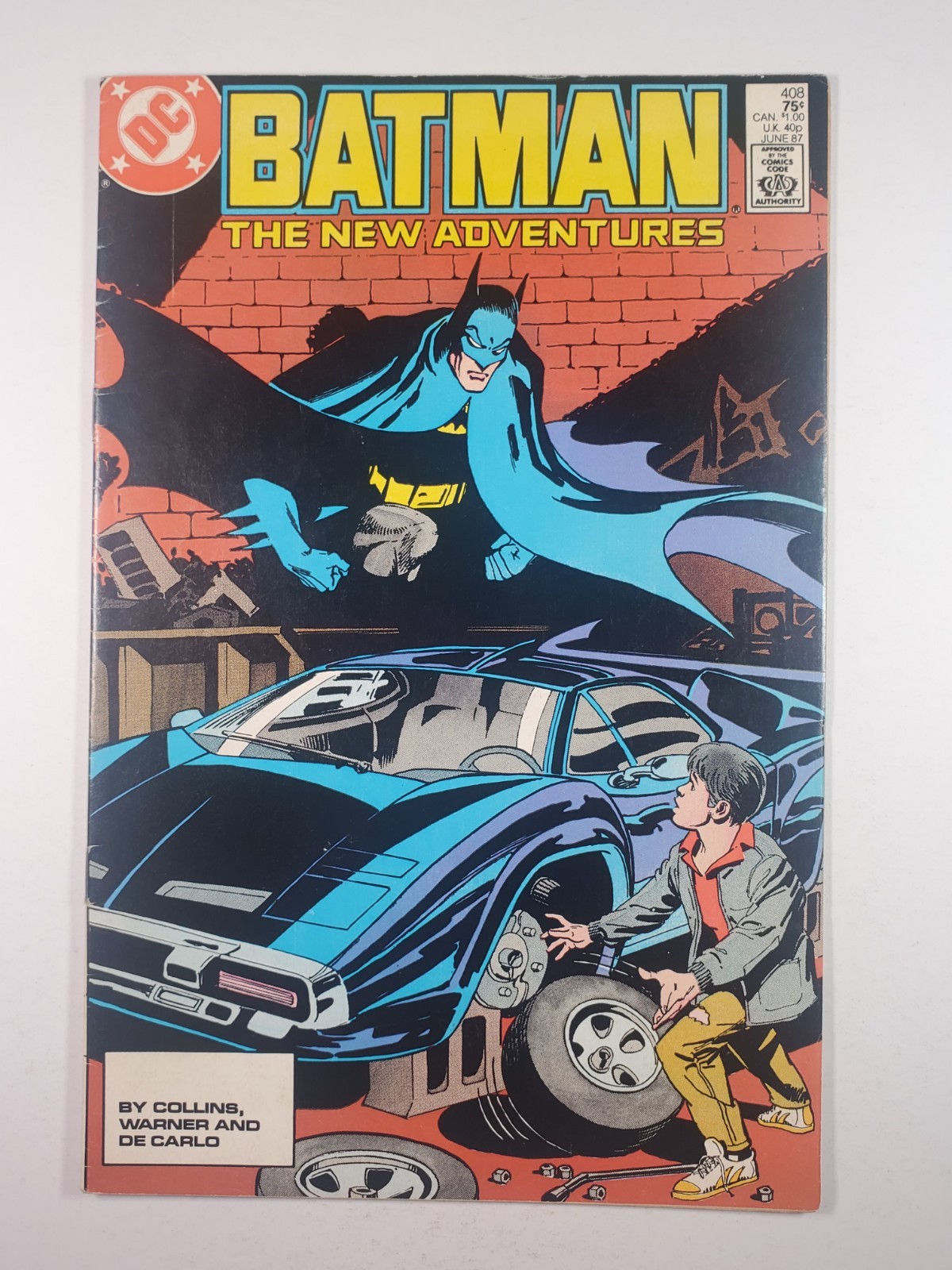 Batman #408 FN 1987 Key Issue New Origin of Jason Todd 1st Appearance Ma Gunn Batman #408 FN 1987 Key Issue New Origin of Jason Todd 1st Appearance Ma Gunn