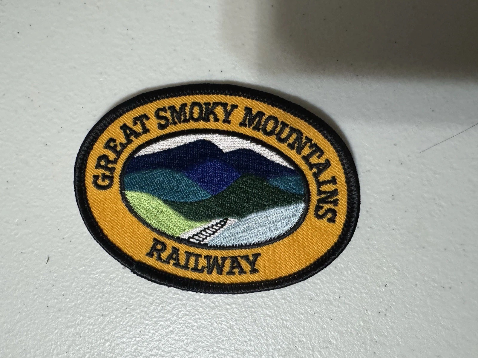 LMH Patch GREAT SMOKY MOUNTAINS RAILWAY Railroad GSMR Heritage Excursions NC