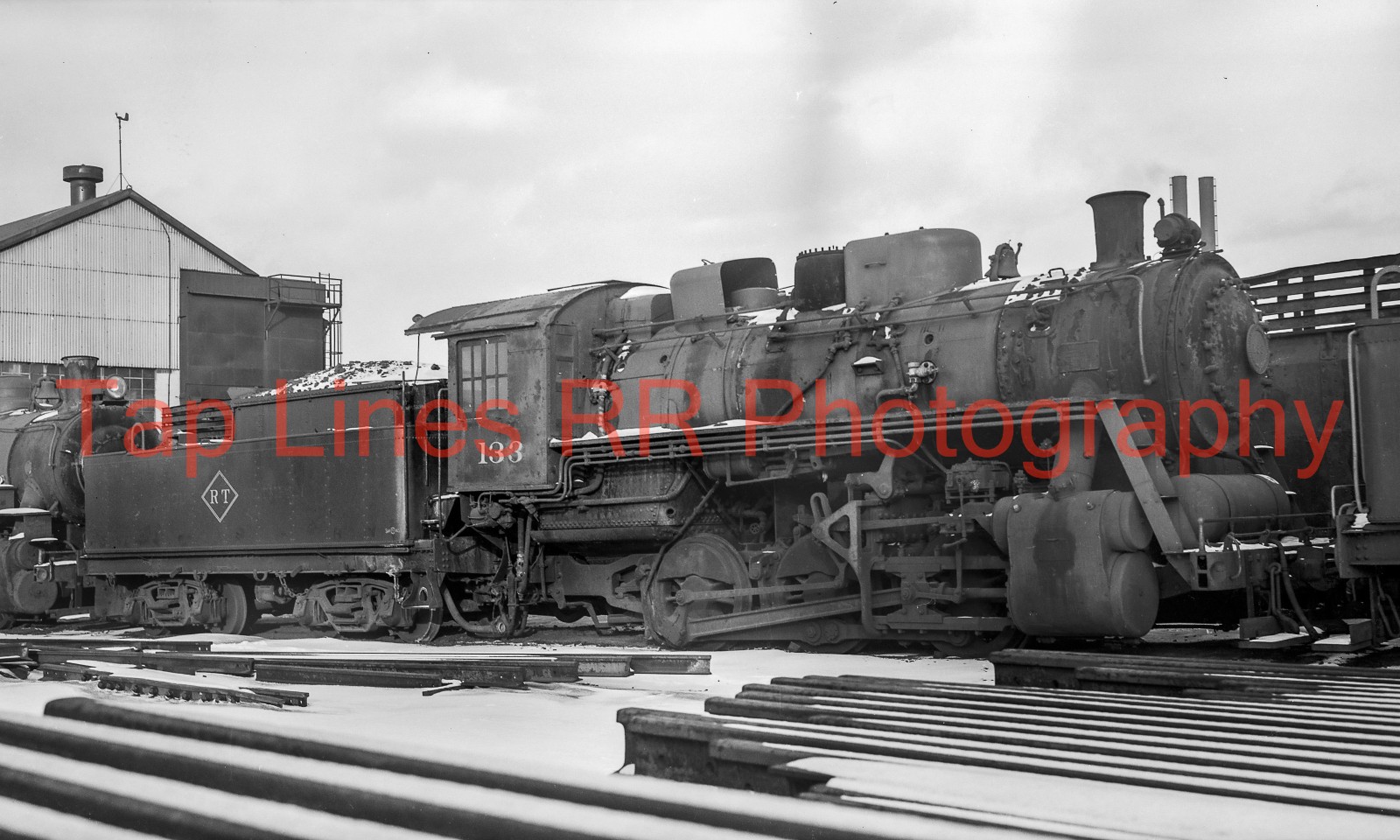 River Terminal 133  Cleveland OH 12-30-1956 Stephen Gary 0-6-0  NEW 5X8 PHOTO