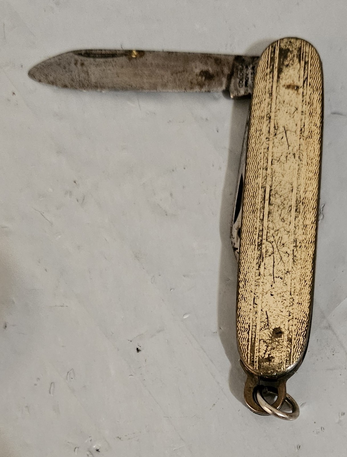 Antique Gold Filled Folding Pocket Knife