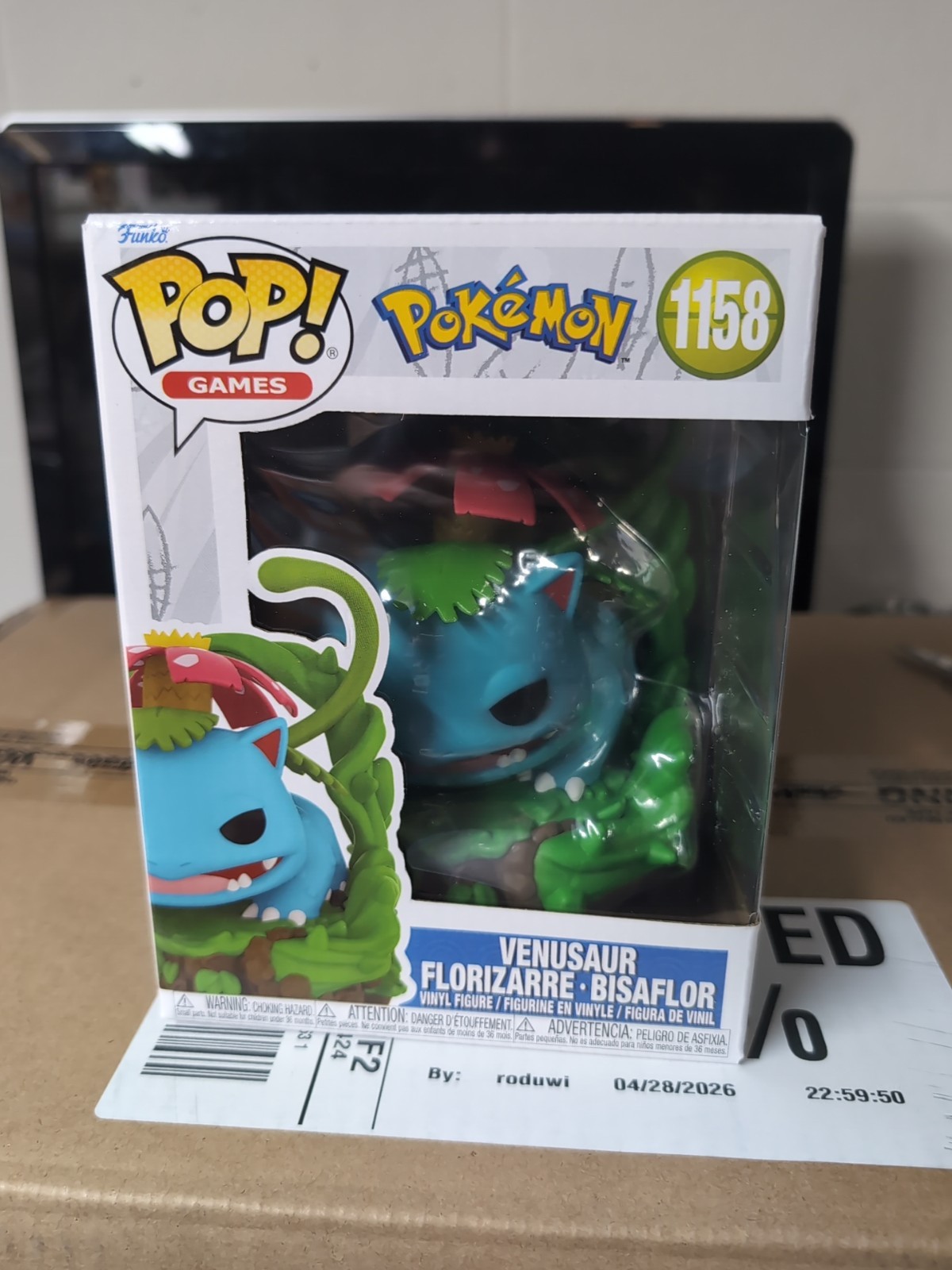 Funko Pop Premium: Pokémon - Venusaur #1158 Funko Pop Premium: Pokémon - Venusaur #1158