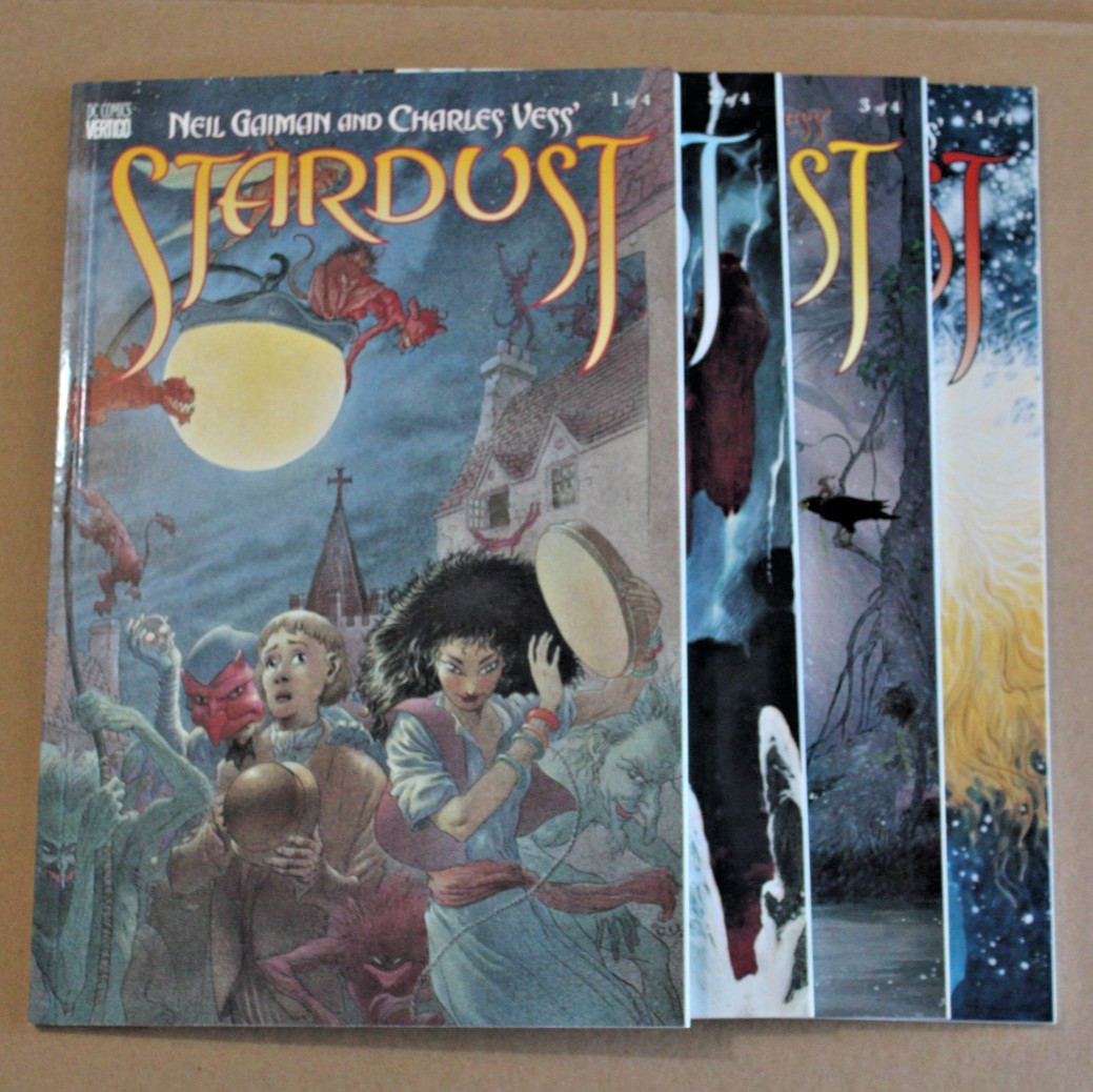 DC Comics / Vertigo: STARDUST 1 - 4 Complete Series Neil Gaiman Charles Vess