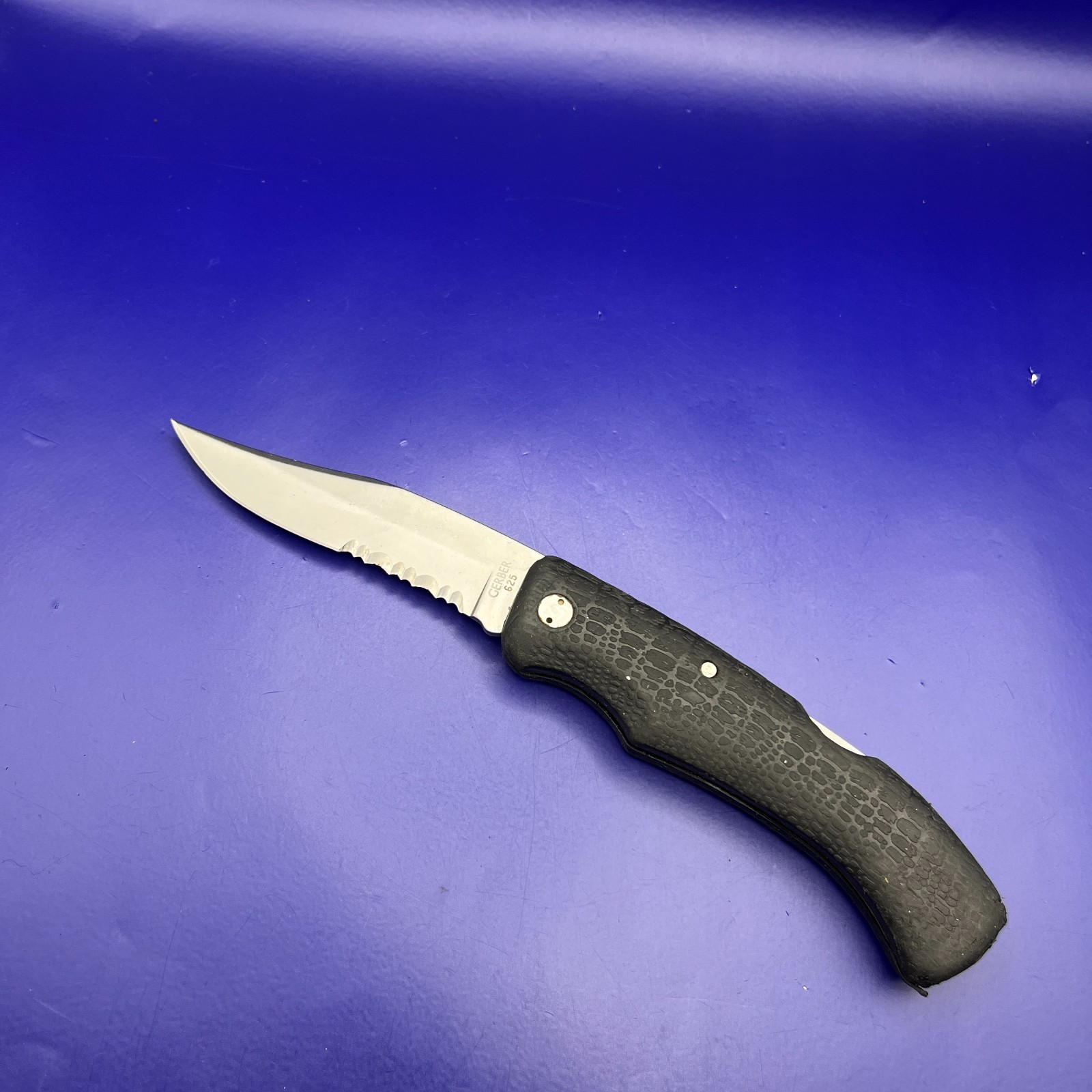 Gerber Gator 625 Lockback Combo Edge Folding Pocket Knife USA