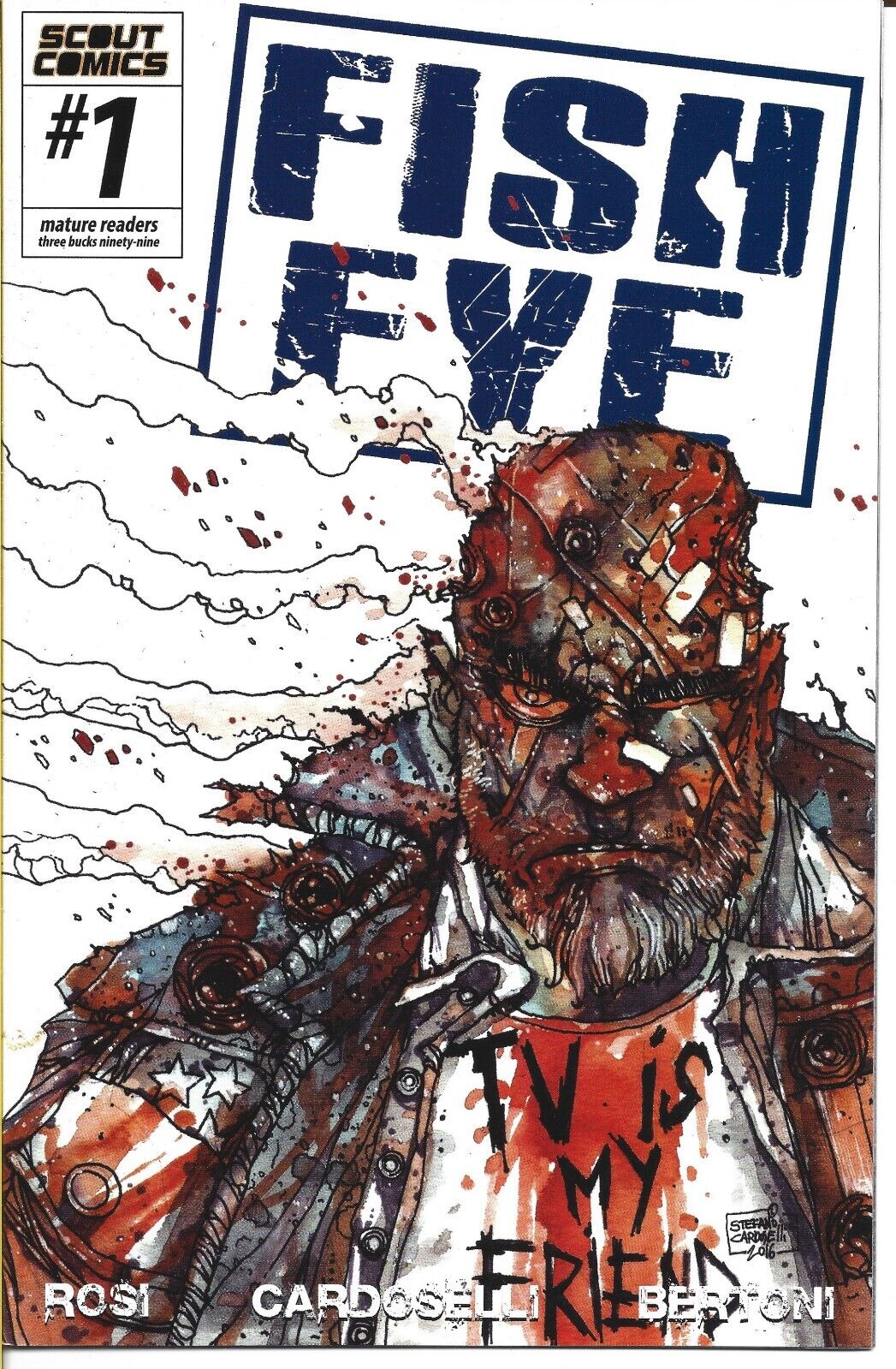 FISH EYE #1 SCOUT COMICS 2016 NEW AND UNREAD BAGGED AND BOARDED