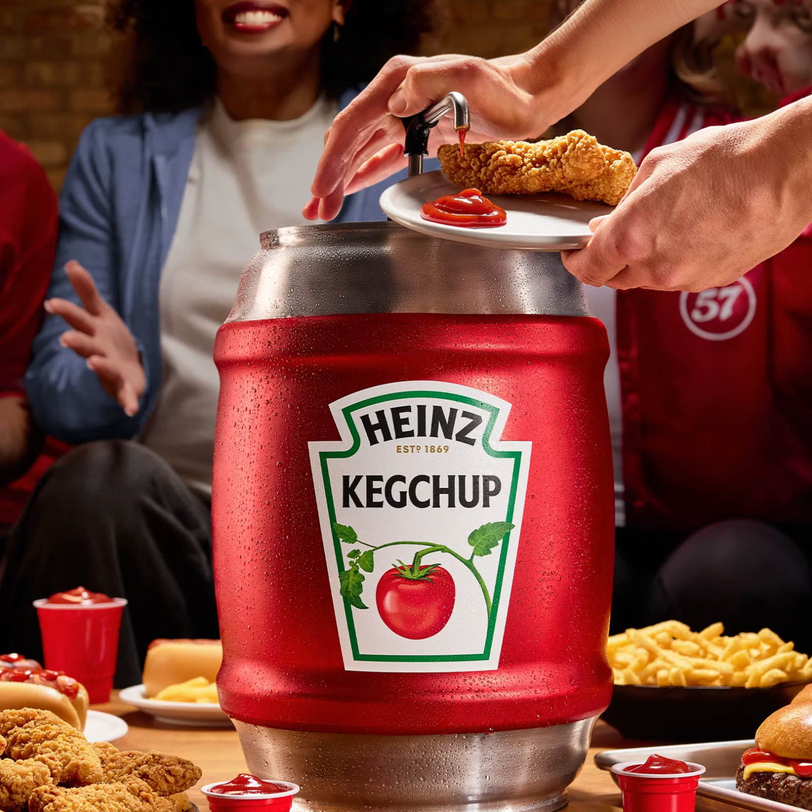 NEW Heinz KegChup Ketchup Keg 114oz Jug Limited To 157 NEW Heinz KegChup Ketchup Keg 114oz Jug Limited To 157