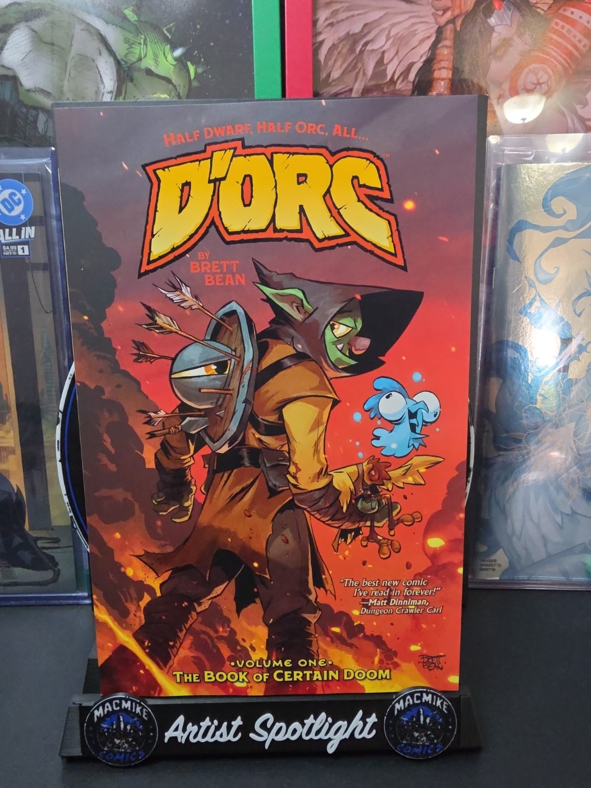 D'Orc (Dorc) Vol 1 SDCC EXCLUSIVE TPB Graphic Novels Spot Foil