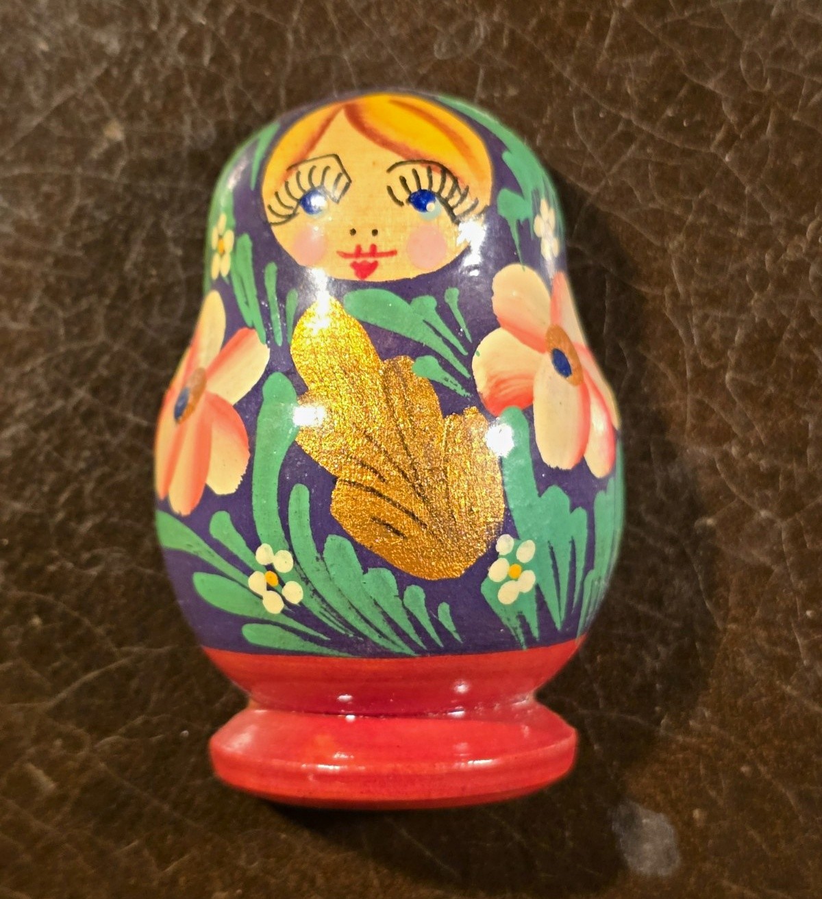 Russian Matryoshka Babushka Doll Magnet Hand Painted Wood Made in Russia 2.5 in Russian Matryoshka Babushka Doll Magnet Hand Painted Wood Made in Russia 2.5 in