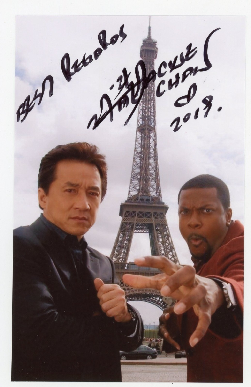 Jackie Chan ~ Signed Autographed Rush Hour 3 Photo Chris Tucker ~ JSA COA