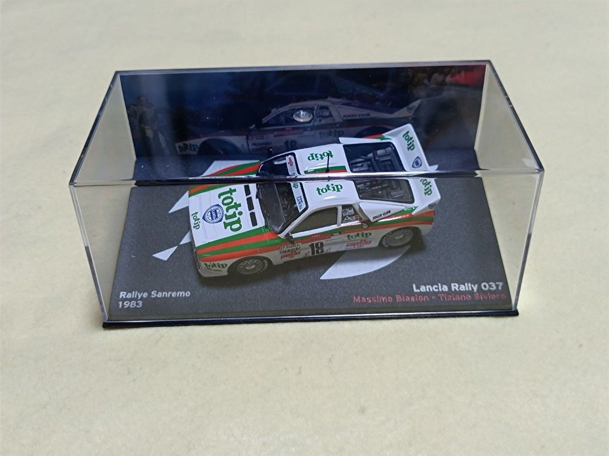 Lancia Rally 037 Rallye Sanremo 1983 Minicar Totip Pre-Owned TOY CAR