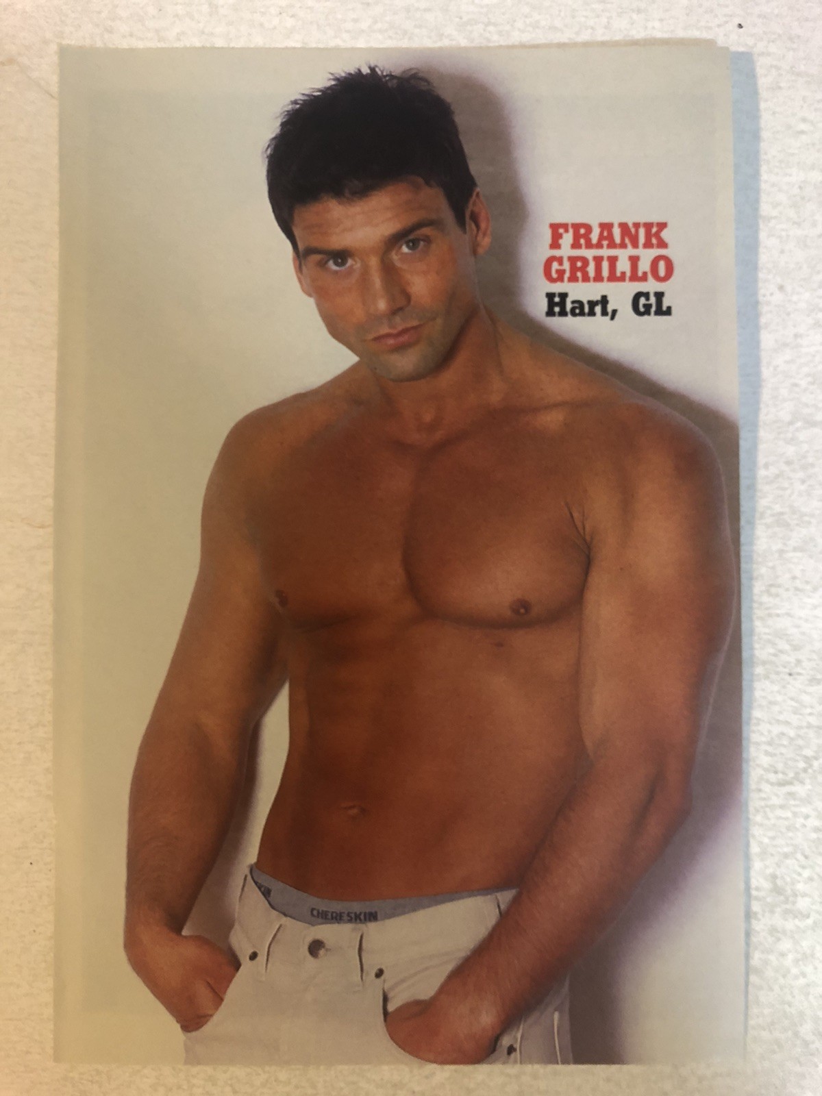 Frank Grillo Guiding Light Vintage Print Ad Tpa32