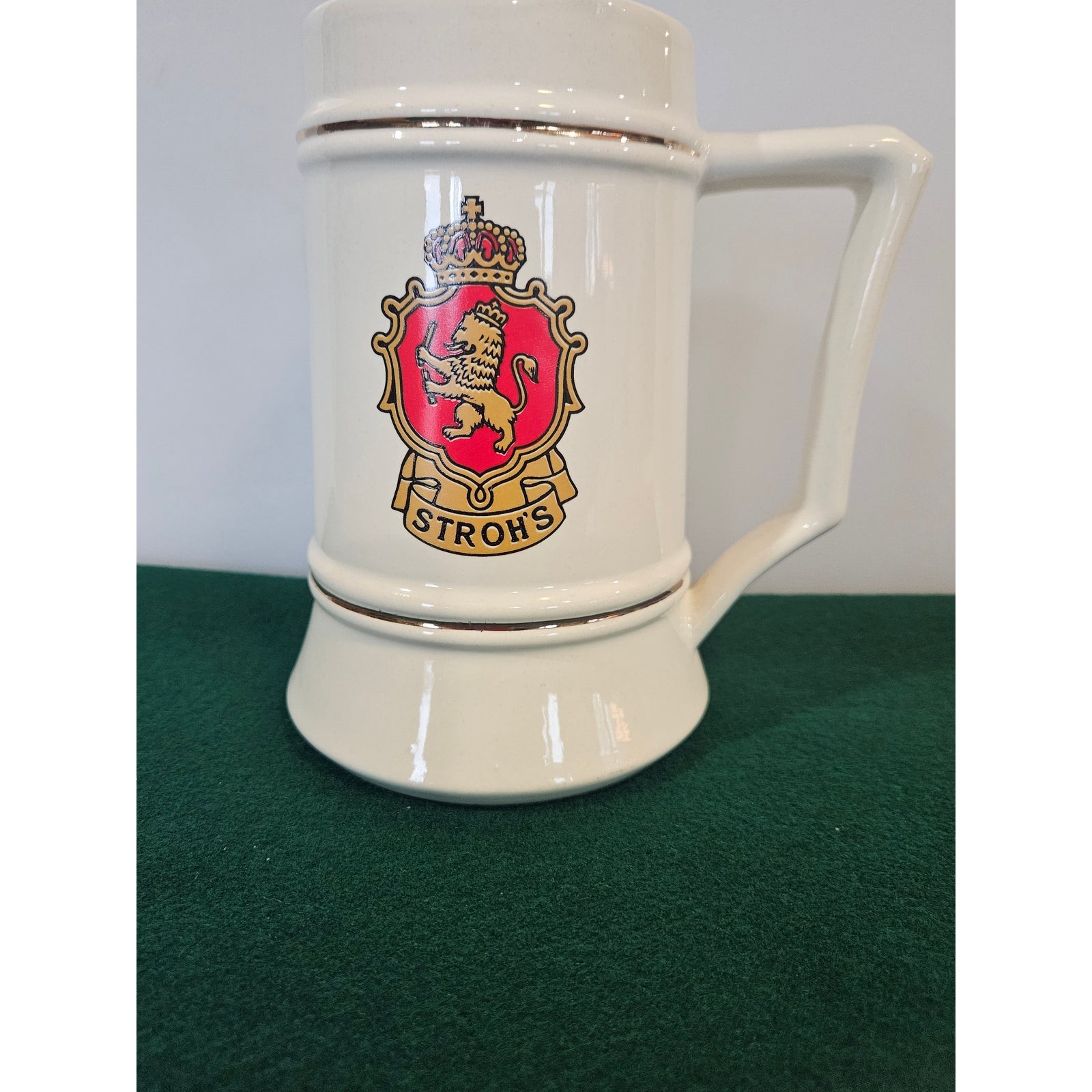 STROH\'S MUG STEIN VINTAGE 1983, 2nd Edition BOHEMIAN STYLE BEER