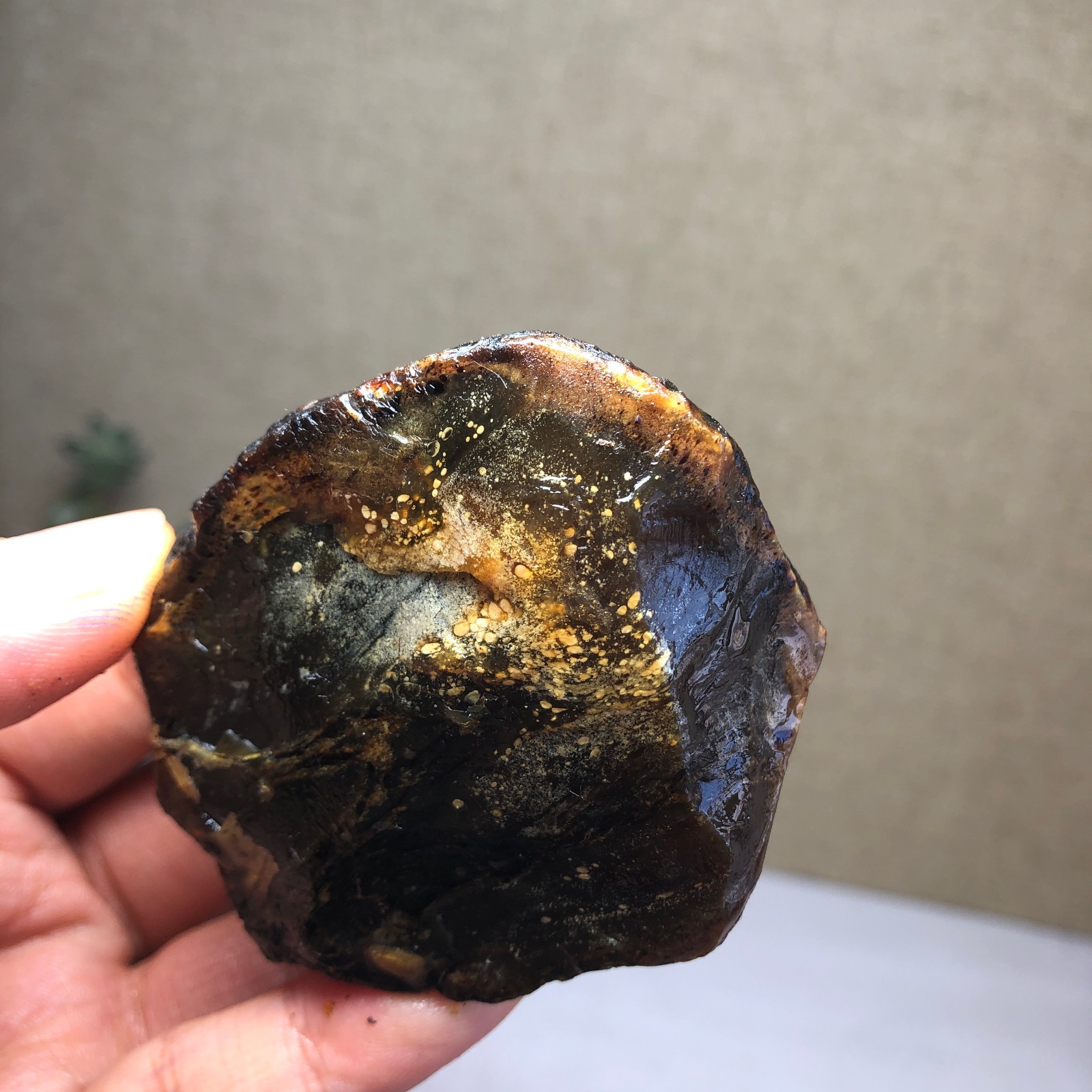 Superlight Natural Original amber rough semitransparent bulk gemstone 50g A5923