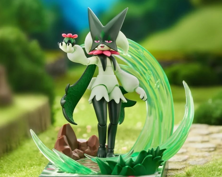 Pokemon Blokees Meowscarada Model Toy figure Pokemon Blokees Meowscarada Model Toy figure