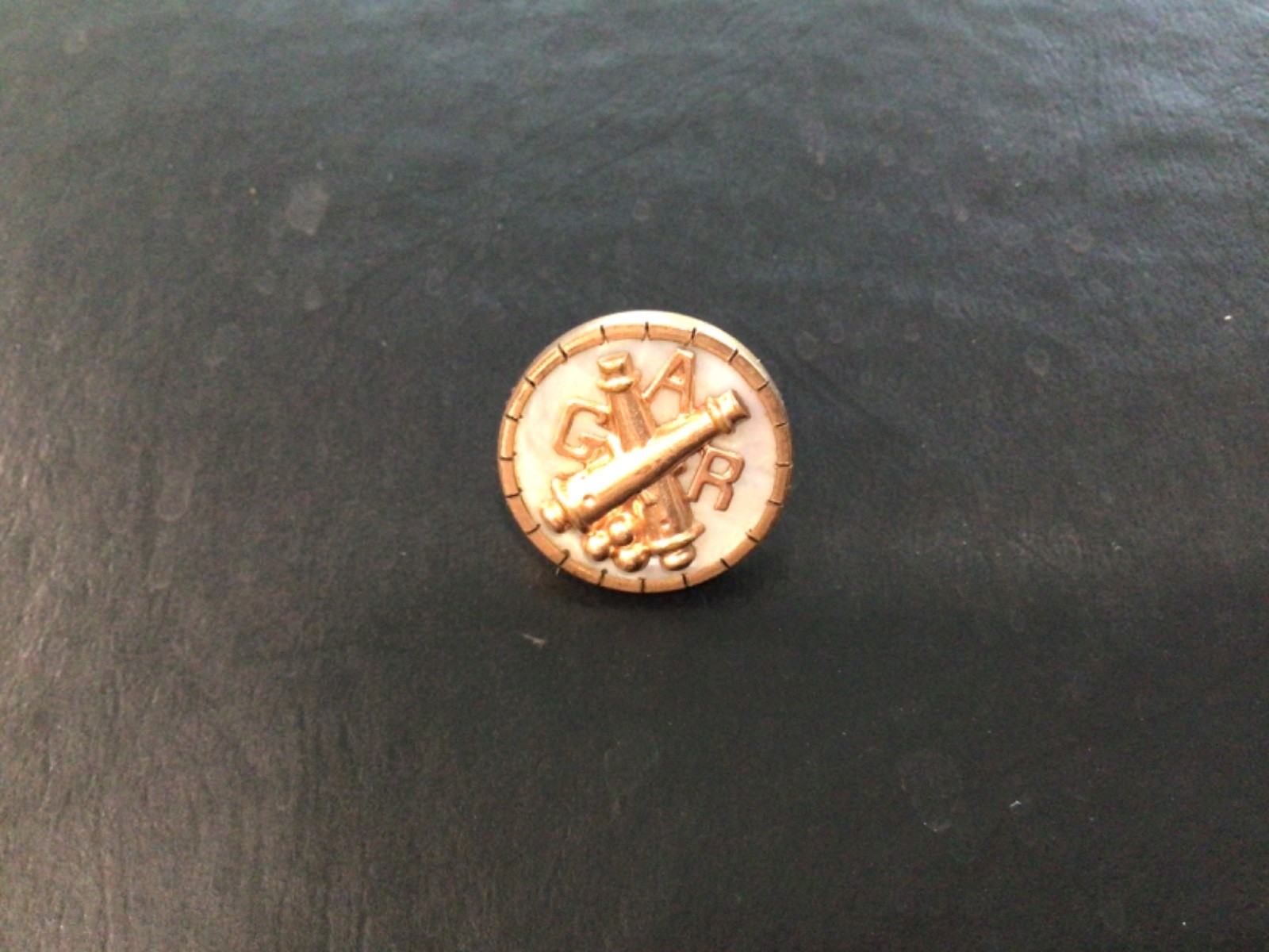 GAR Civil War Lapel Pin - Grand Army of the Republic X - Mother of Pearl GAR Civil War Lapel Pin - Grand Army of the Republic X - Mother of Pearl