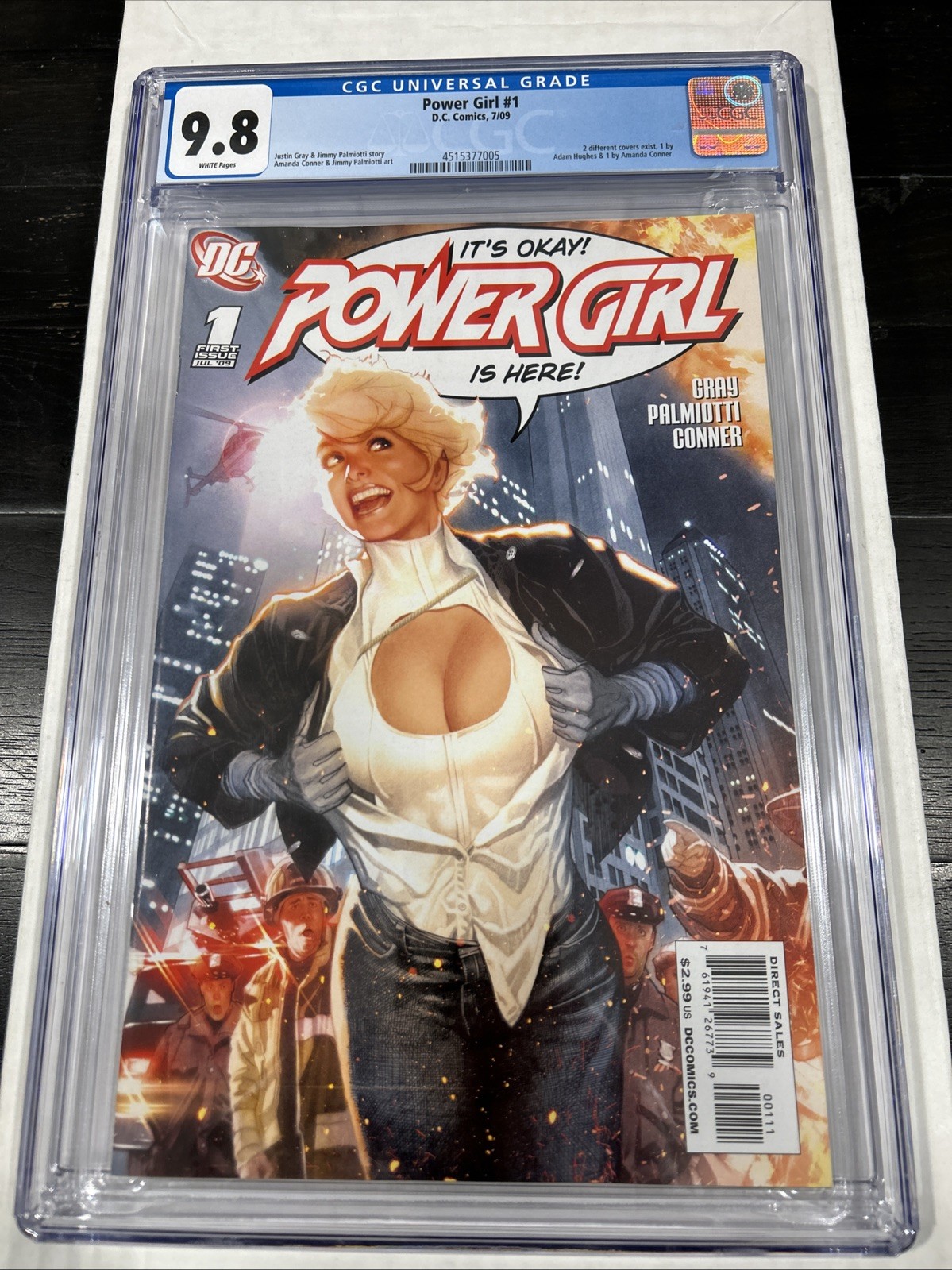Power Girl #1 - CGC 9.8 - WP - Key Issue (2009)