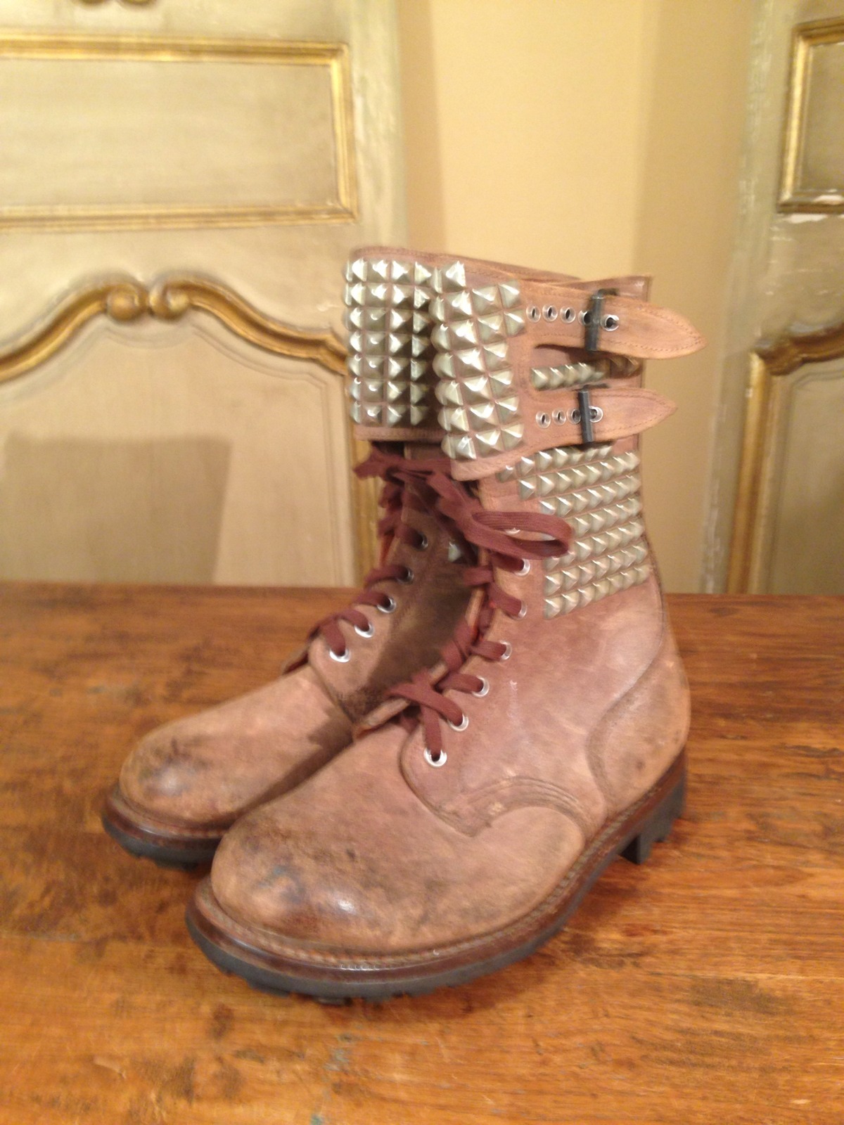 WWII Vietnam Military Jump Boots Steampunk Ranger Scout Boots Mens 8 WWII Vietnam Military Jump Boots Steampunk Ranger Scout Boots Mens 8