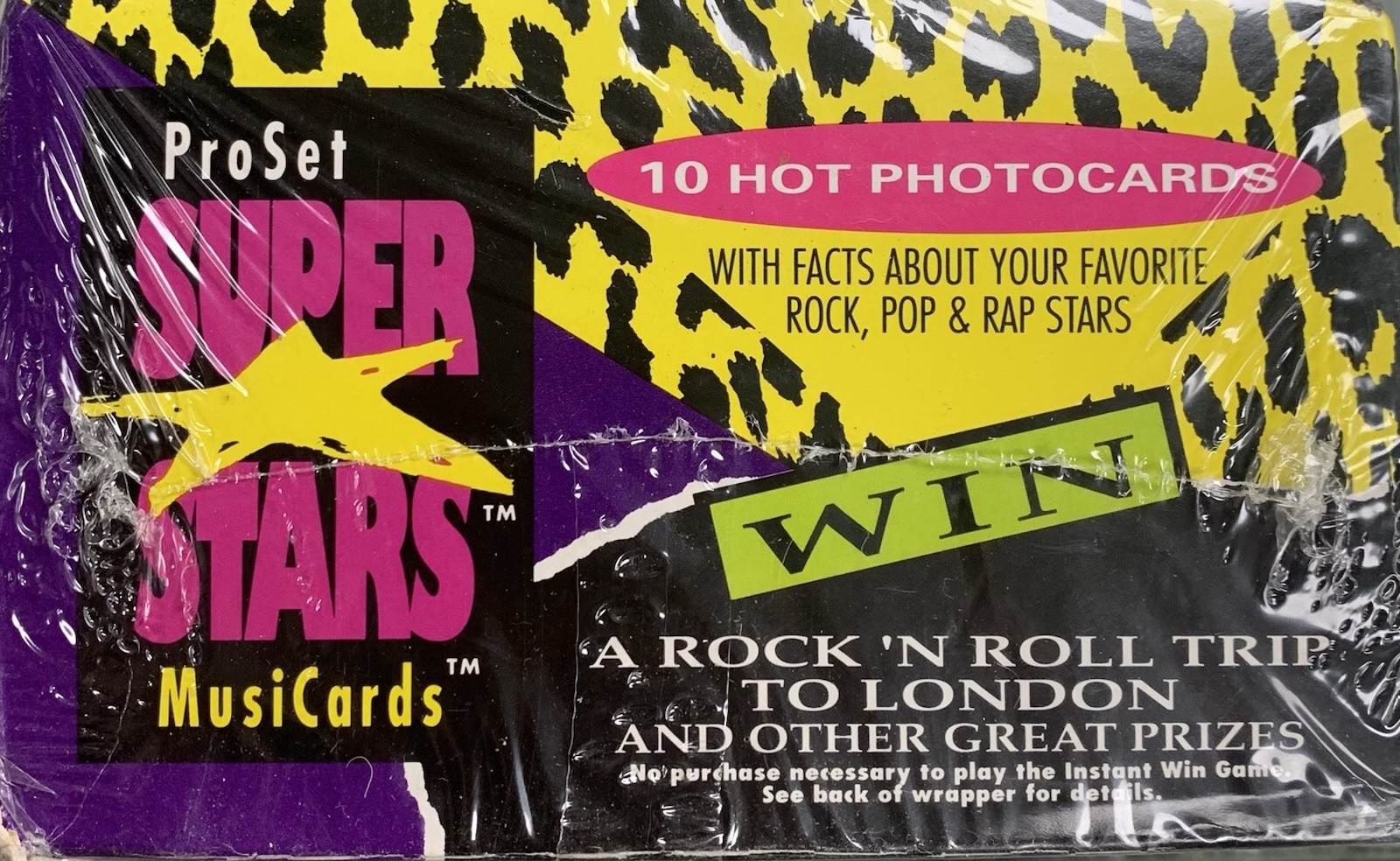 2x 1991 PRO SET SUPER STARS MUSICARDS Series 1 Trading Cards Box Madonna Jackson 2x 1991 PRO SET SUPER STARS MUSICARDS Series 1 Trading Cards Box Madonna Jackson