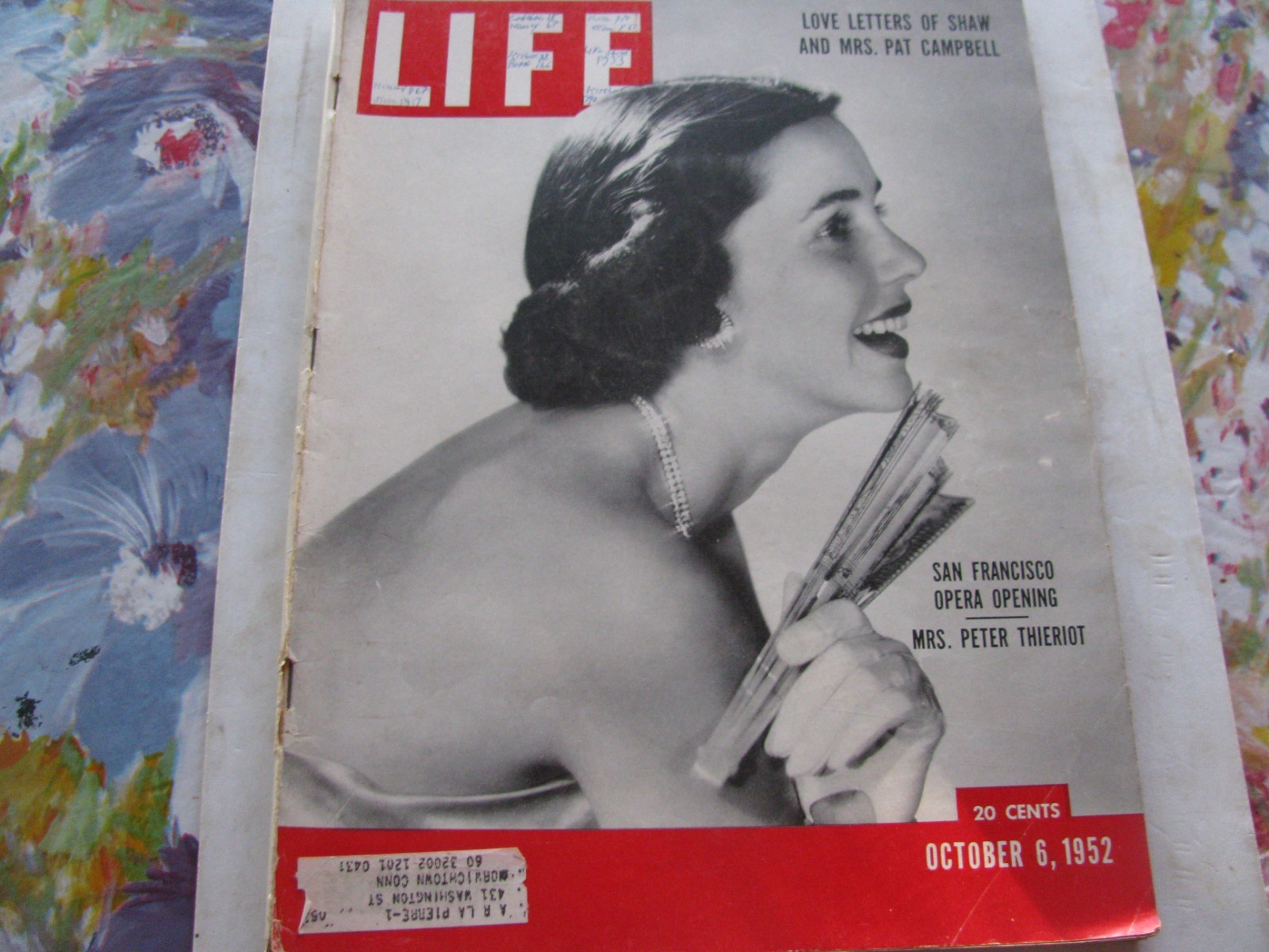 1952  LIFE MAGAZINE OCTOBER 6  SAN FRANCISCO OPERA  OPENING LOWEST PRICE ON EBAY