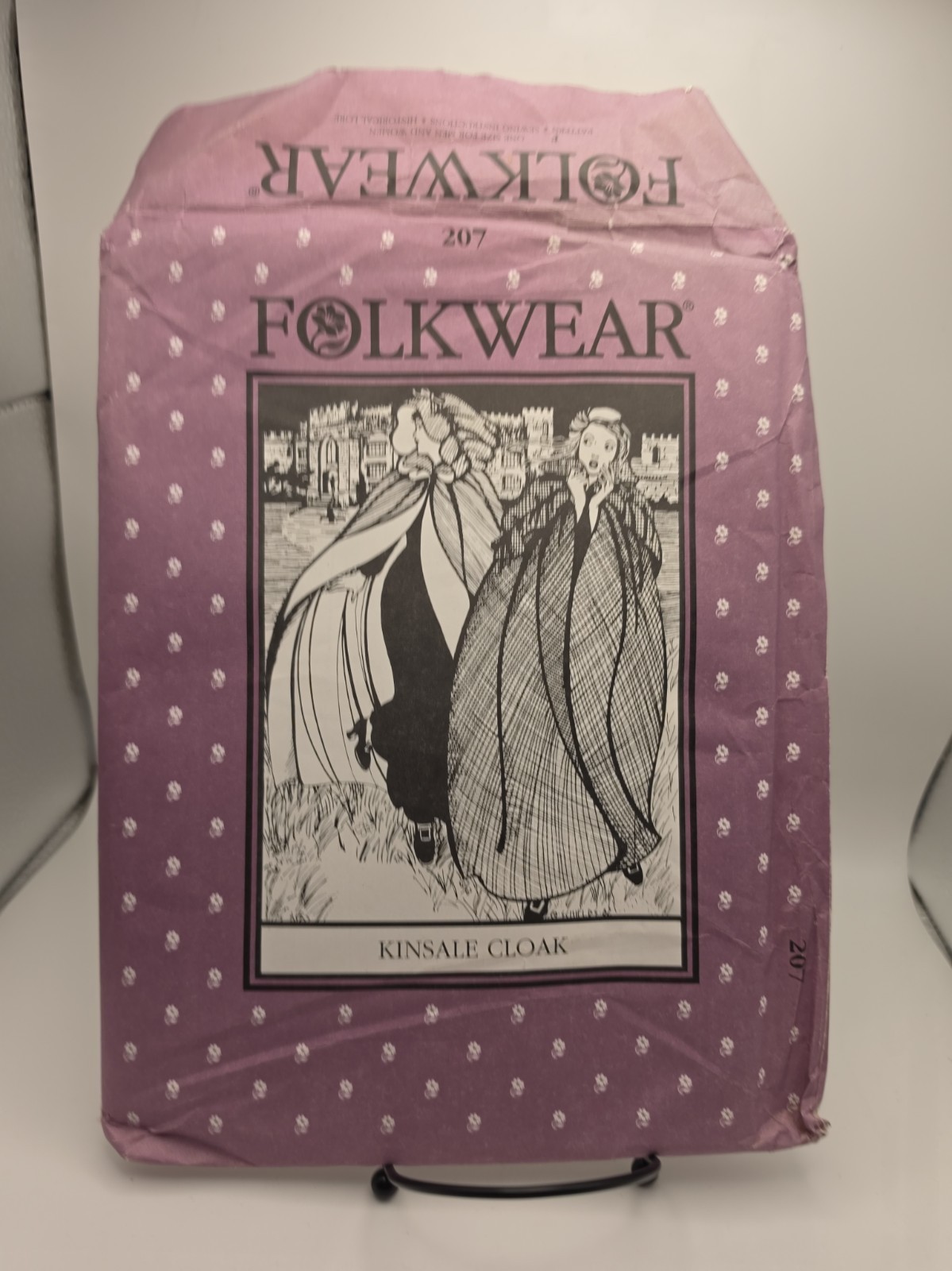 1979 Folkwear KINSALE CLOAK Pattern 207 All Sizes IRISH COSPLAY Costume UNCUT