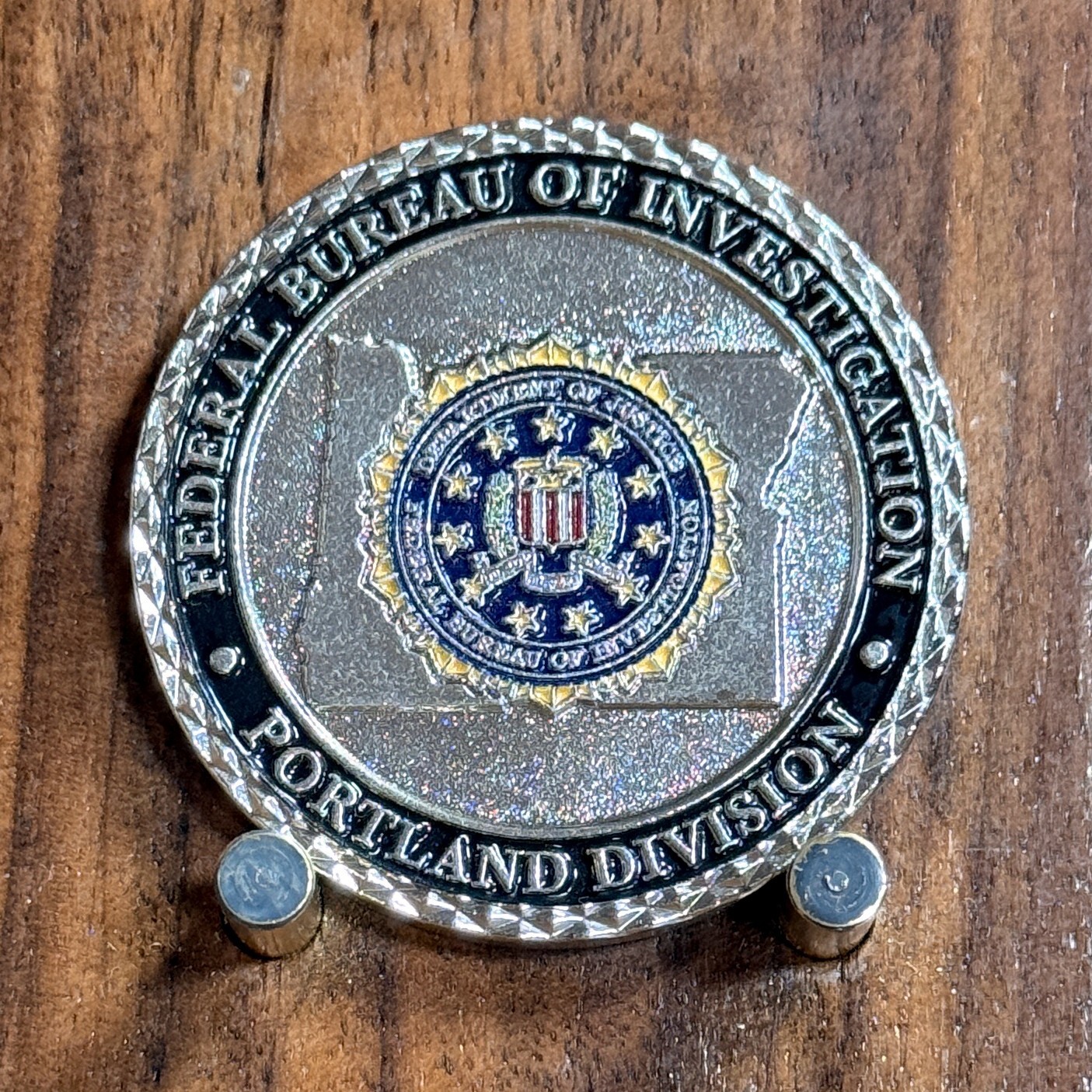 FBI Portland Division Eugene Medford Oregon Challenge Coin  M#29