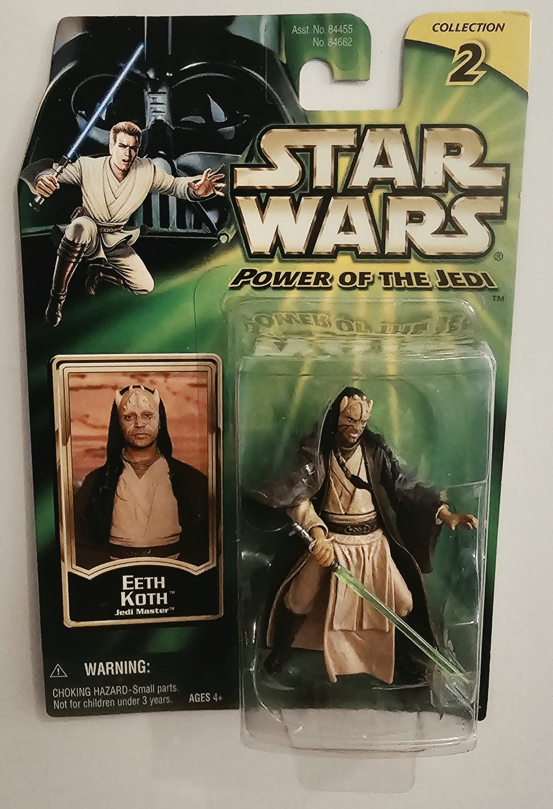 STAR WARS POWER OF THE JEDI EETH KOTH 3.75\