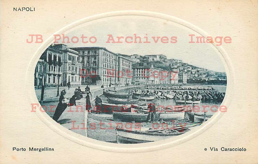 8 Postcards of Italy, Napoli, Naples, Scenic View Collection 8 Postcards of Italy, Napoli, Naples, Scenic View Collection