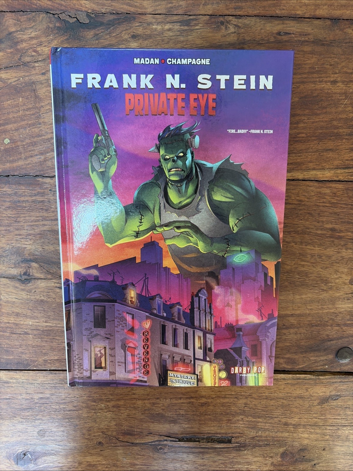 Frank N. Stein Private Eye Graphic Novel With HC; JJ Frank N. Stein Private Eye Graphic Novel With HC; JJ