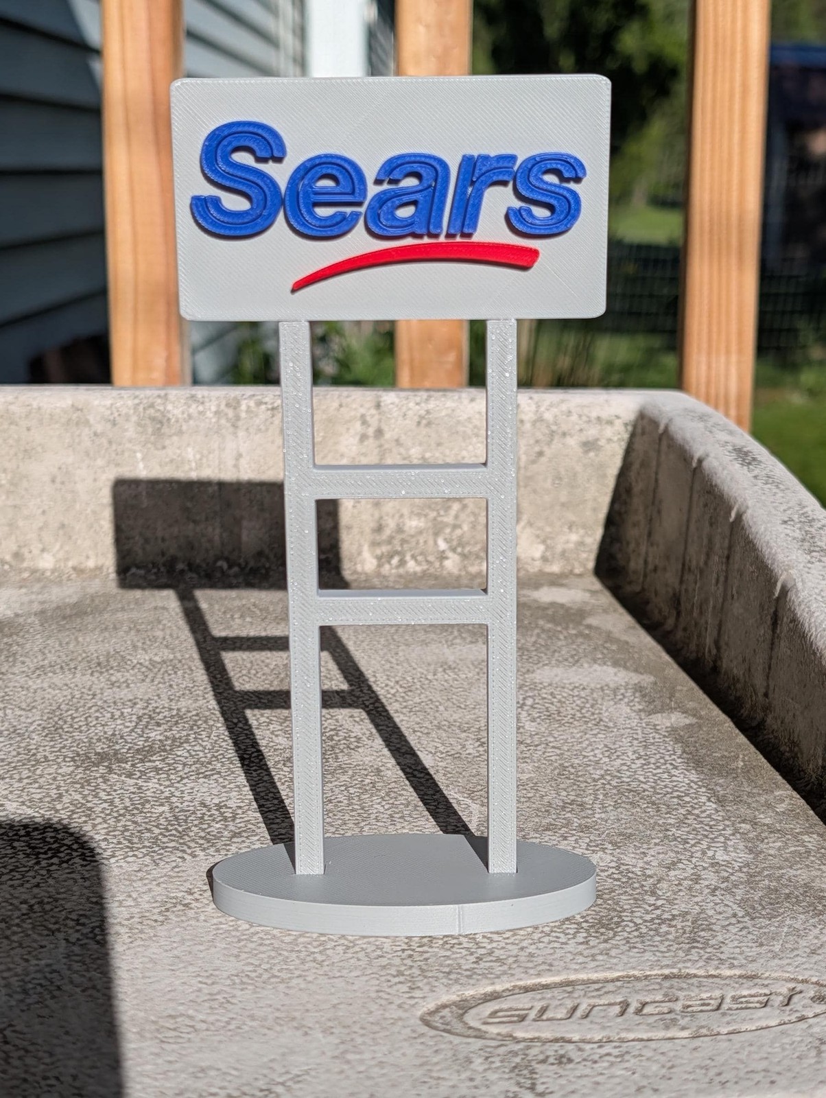 Vintage Sears Store Sign Replica | 3D Printed Retro Department Store Decor