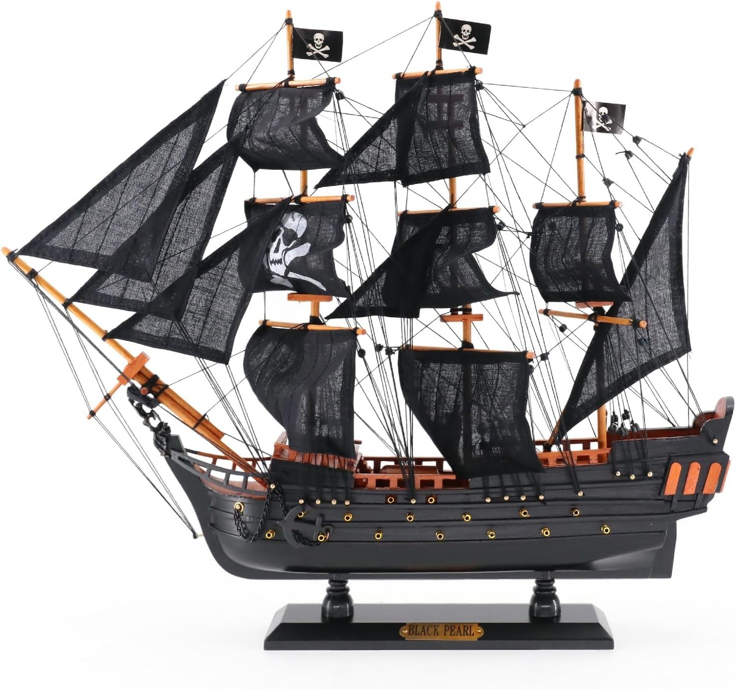 Wooden Pirate Ship Model 20 Wooden Pirate Ship Model 20