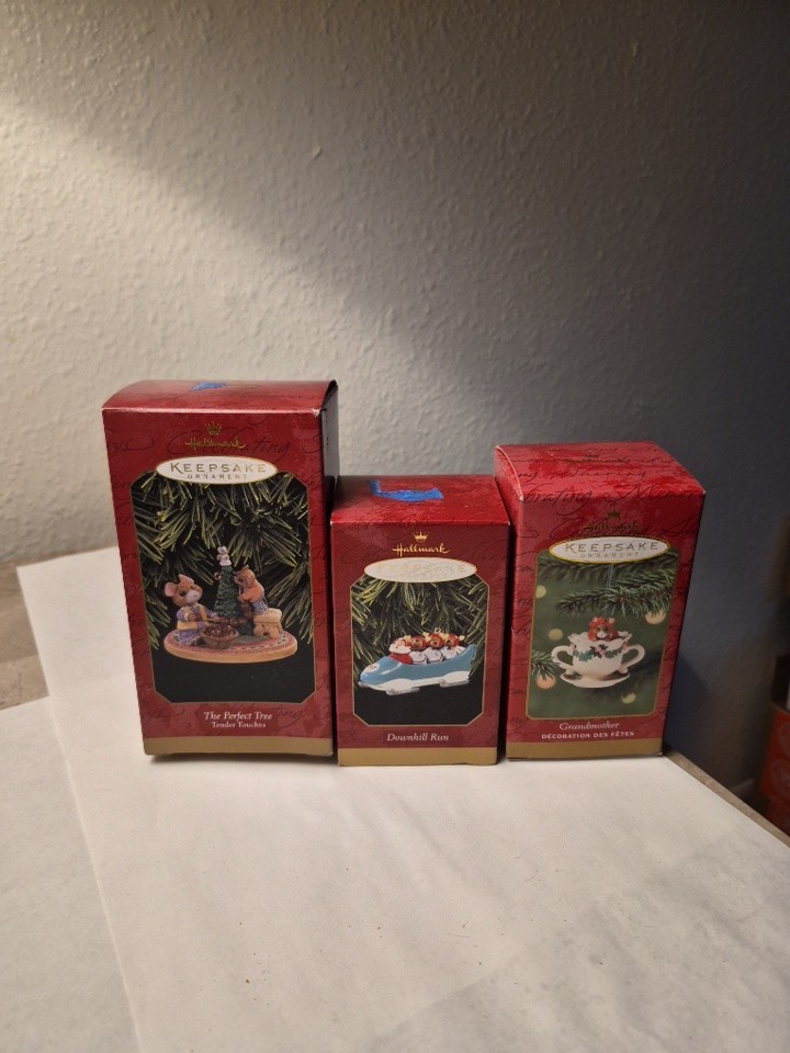 Lot of 3 Hallmark Keepsake Ornaments 1997-2001 Lot of 3 Hallmark Keepsake Ornaments 1997-2001