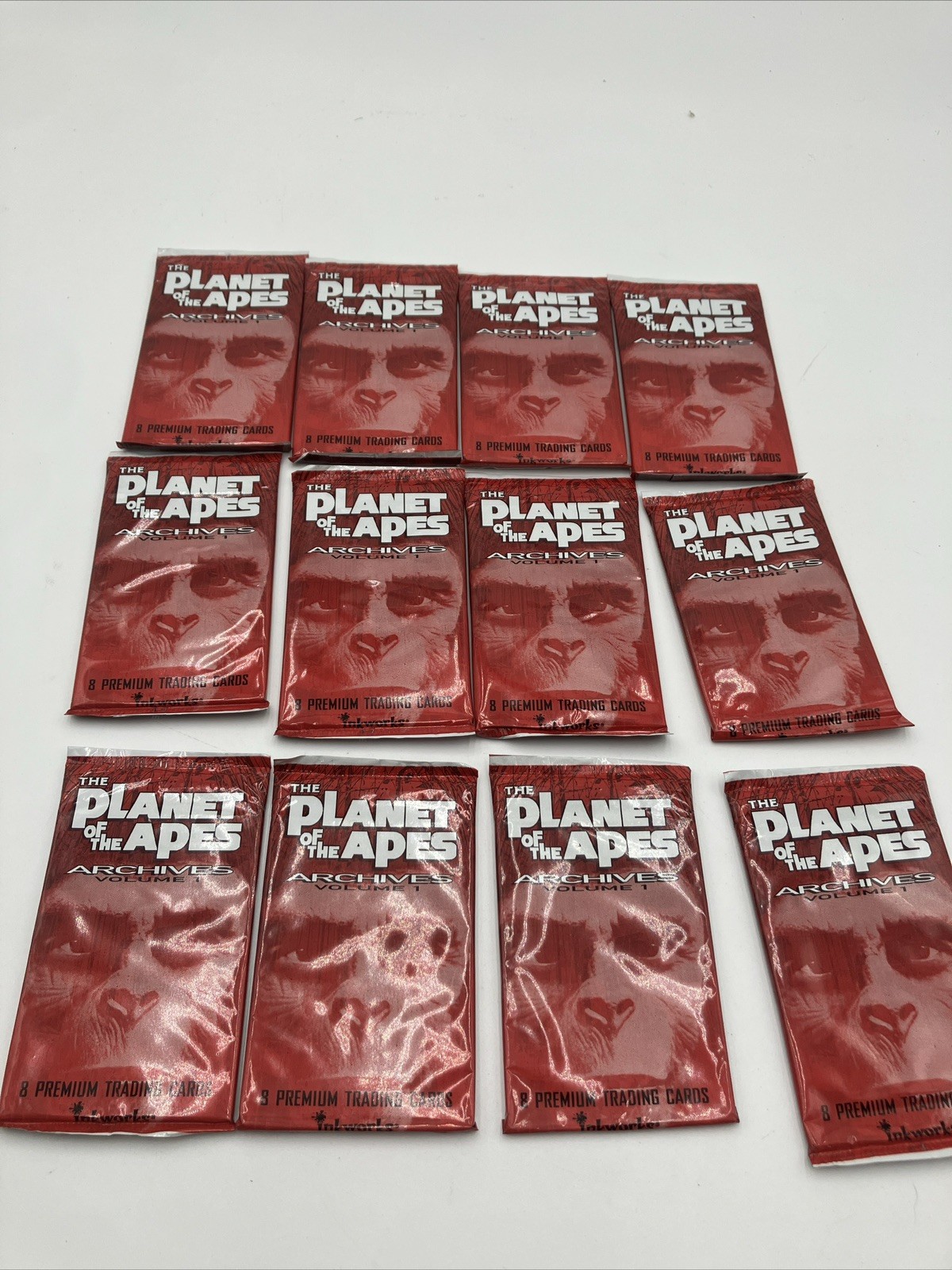 1999 Inkworks Planet of the Apes Archives Volume 1 12 Sealed Packs
