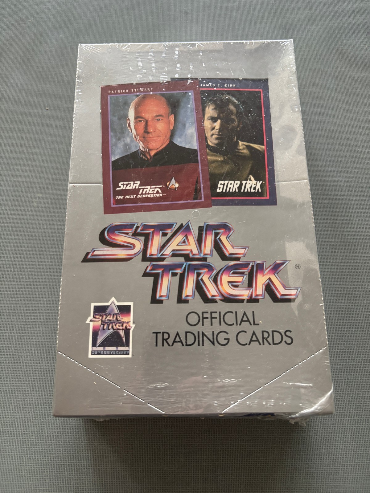 1991 Star Trek Official Trading Cards Factory Sealed Box IMPEL 1991 Star Trek Official Trading Cards Factory Sealed Box IMPEL