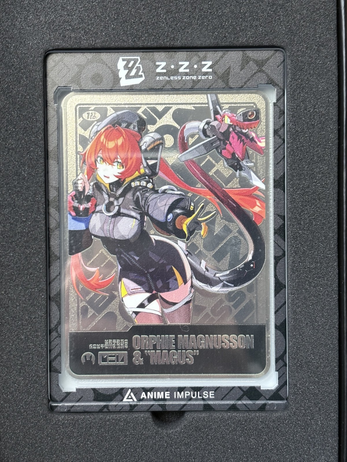 Orphie & Magus - SILVER Metal Card - Zenless Zone Zero Anime Impulse Series 4 Orphie & Magus - SILVER Metal Card - Zenless Zone Zero Anime Impulse Series 4