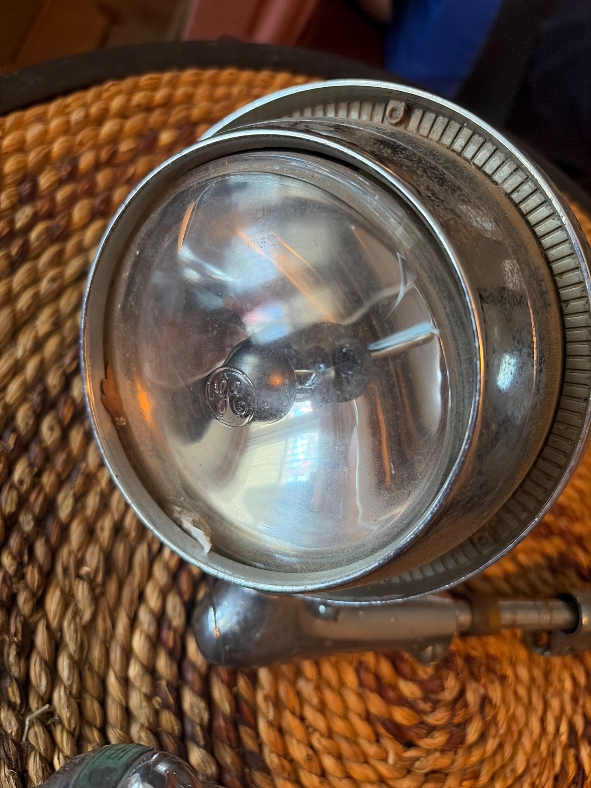 vintage car spotlight