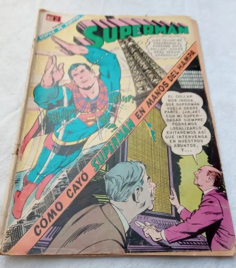SUPERMAN - COMIC EDITORIAL NOVARO (Mexican) # 677 - October 1968 SUPERMAN - COMIC EDITORIAL NOVARO (Mexican) # 677 - October 1968