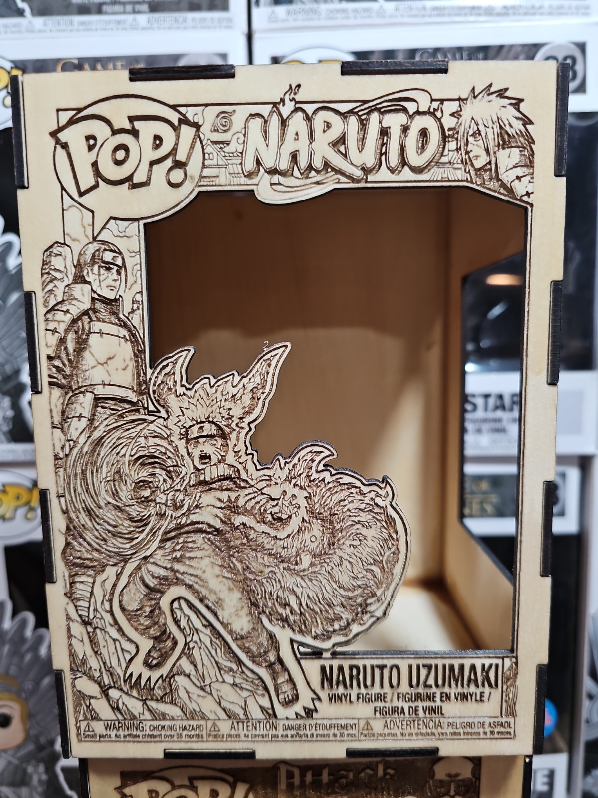 Naruto - Custom Funko Display Box Naruto - Custom Funko Display Box