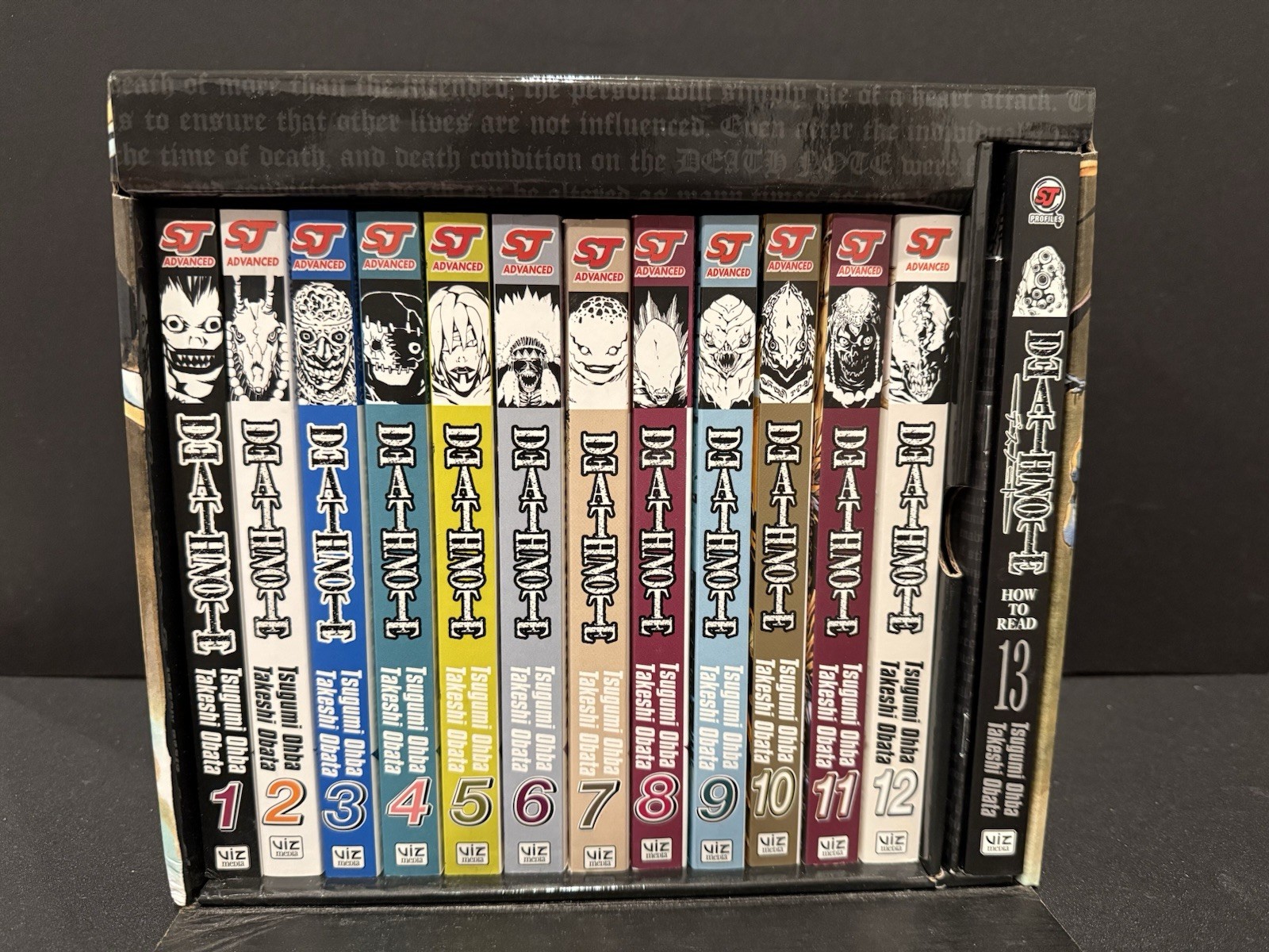 Death Note Complete Box Set Vol 1-13 + How to Use It Premium VIZ Manga