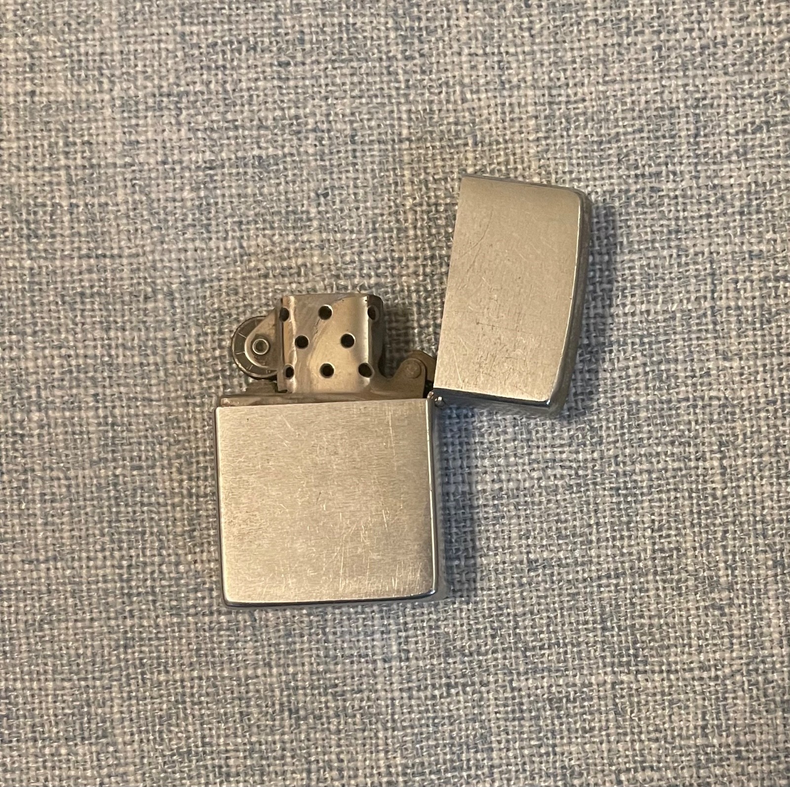Vintage 1959 Zippo Lighter • All-Original Matching Insert • 4-3 Dot Code • As-Is Vintage 1959 Zippo Lighter • All-Original Matching Insert • 4-3 Dot Code • As-Is