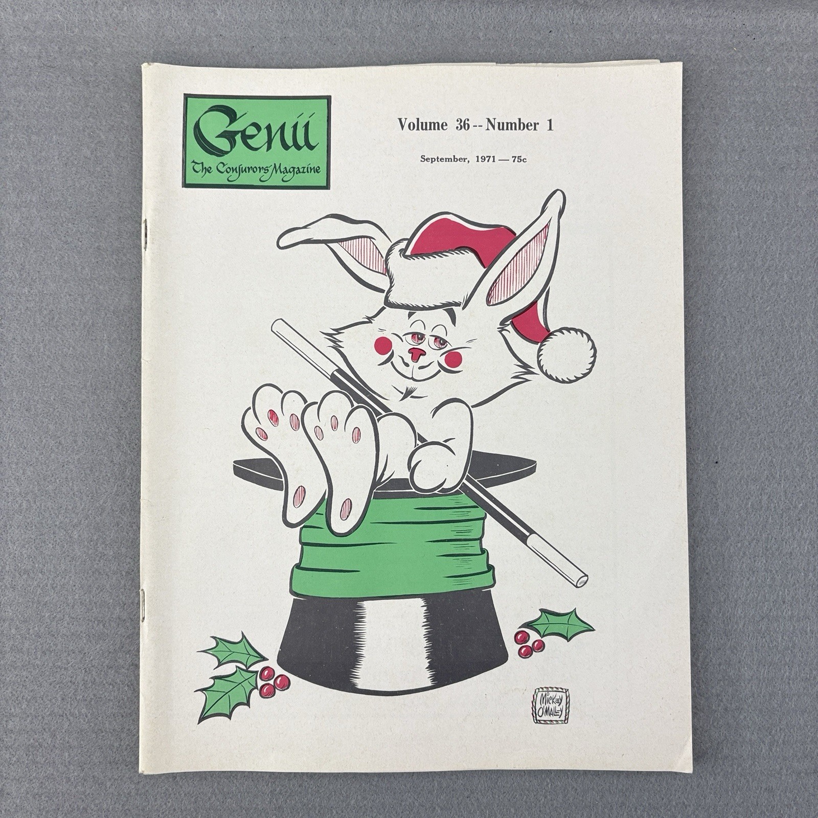 Genii The Conjurors Magazine Sept. 1971 Genii The Conjurors Magazine Sept. 1971