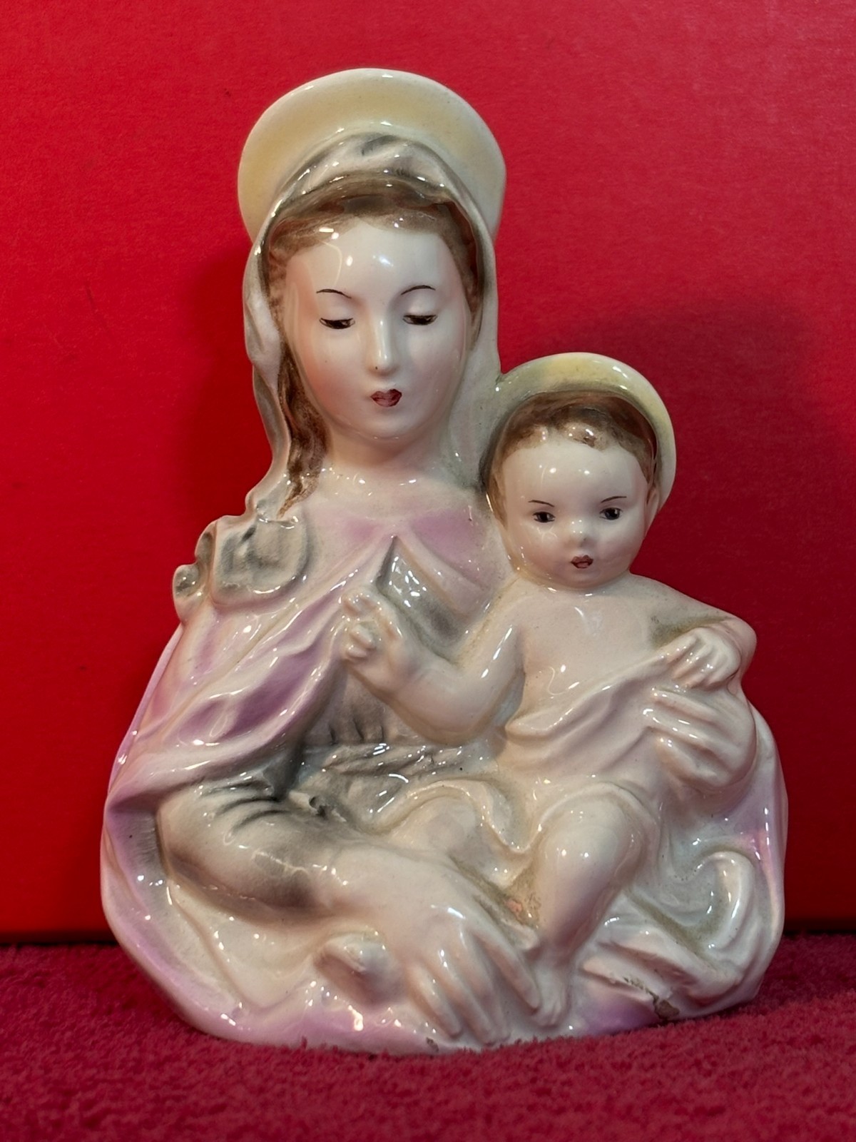 Vtg Goldscheider of Vienna Madonna & Child 4.3
