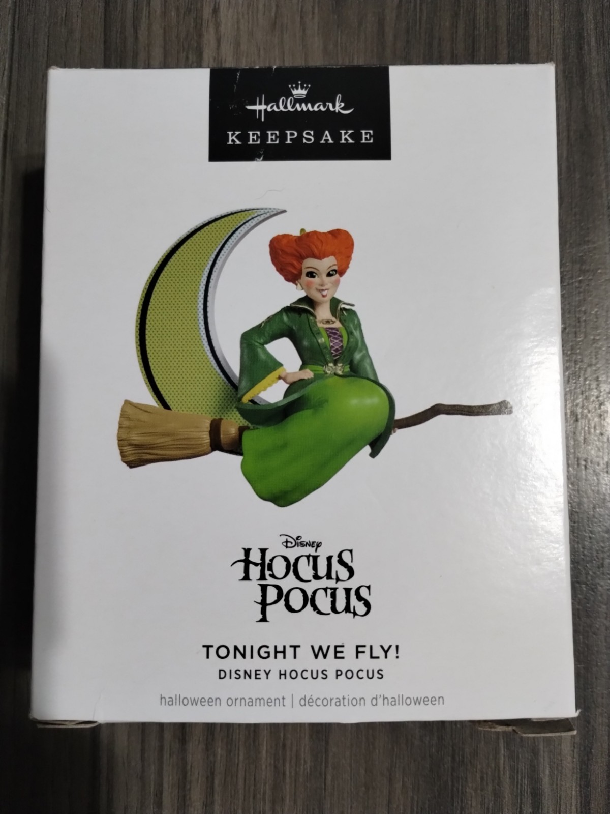 2025 Hallmark Halloween  keepsake Ornament TONIGHT WE FLY Disney Hocus Pocus