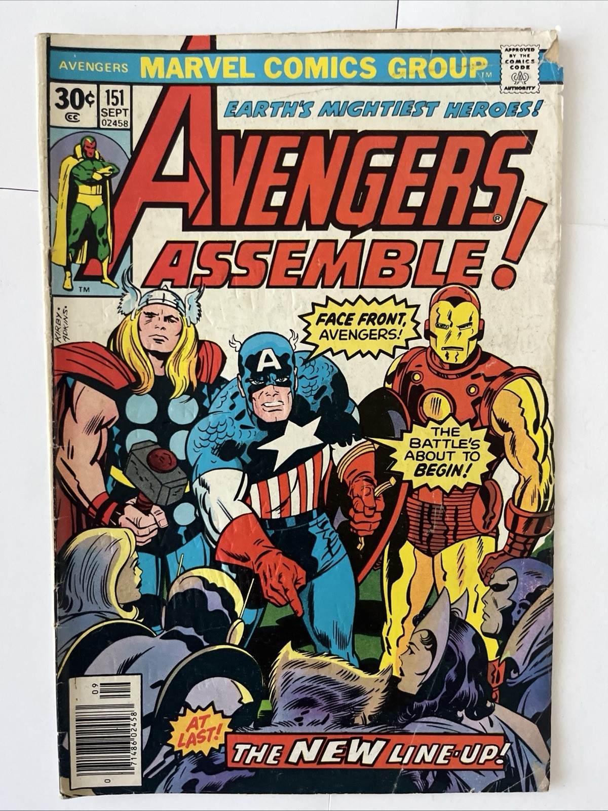 Avengers #151–153, 157, 159–160, 163, 165–166, 174. Lower Grade. C Pix , Notes Avengers #151–153, 157, 159–160, 163, 165–166, 174. Lower Grade. C Pix , Notes