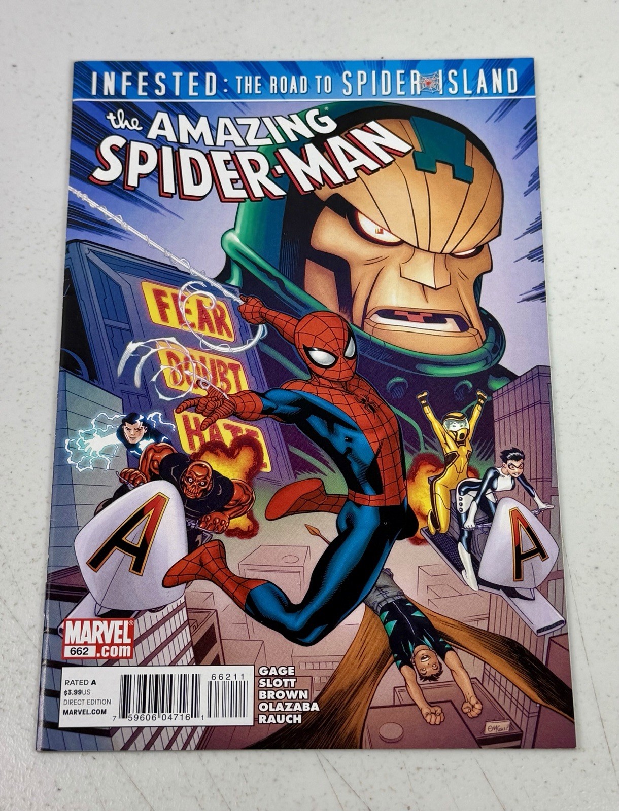 AMAZING SPIDER-MAN #662 VOL. 1 MARVEL COMIC BOOK AMAZING SPIDER-MAN #662 VOL. 1 MARVEL COMIC BOOK