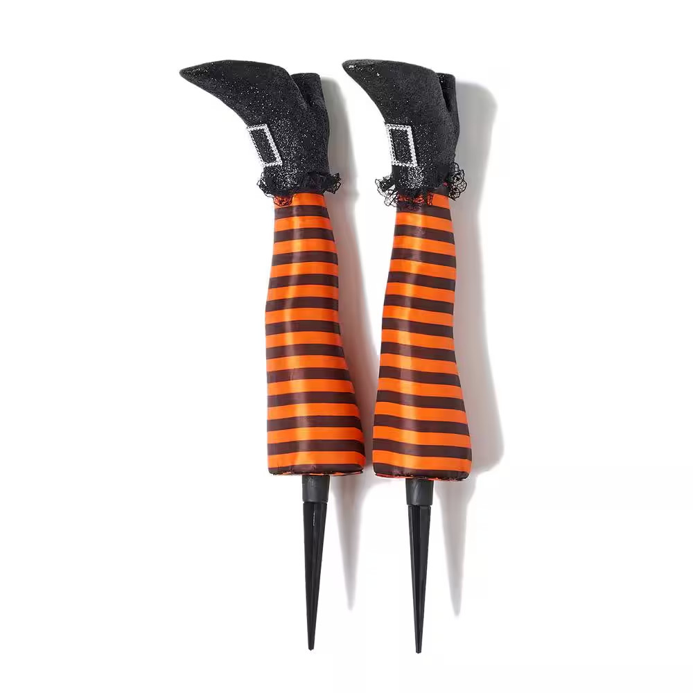 18 In. Pair of Witch Leg Stakes