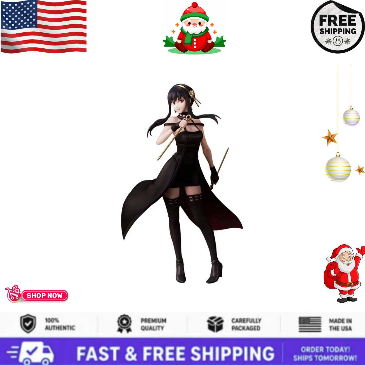 BANDAI BANPRESTO Spy × Family Vibration Stars Yor Forger Action Figure Statue