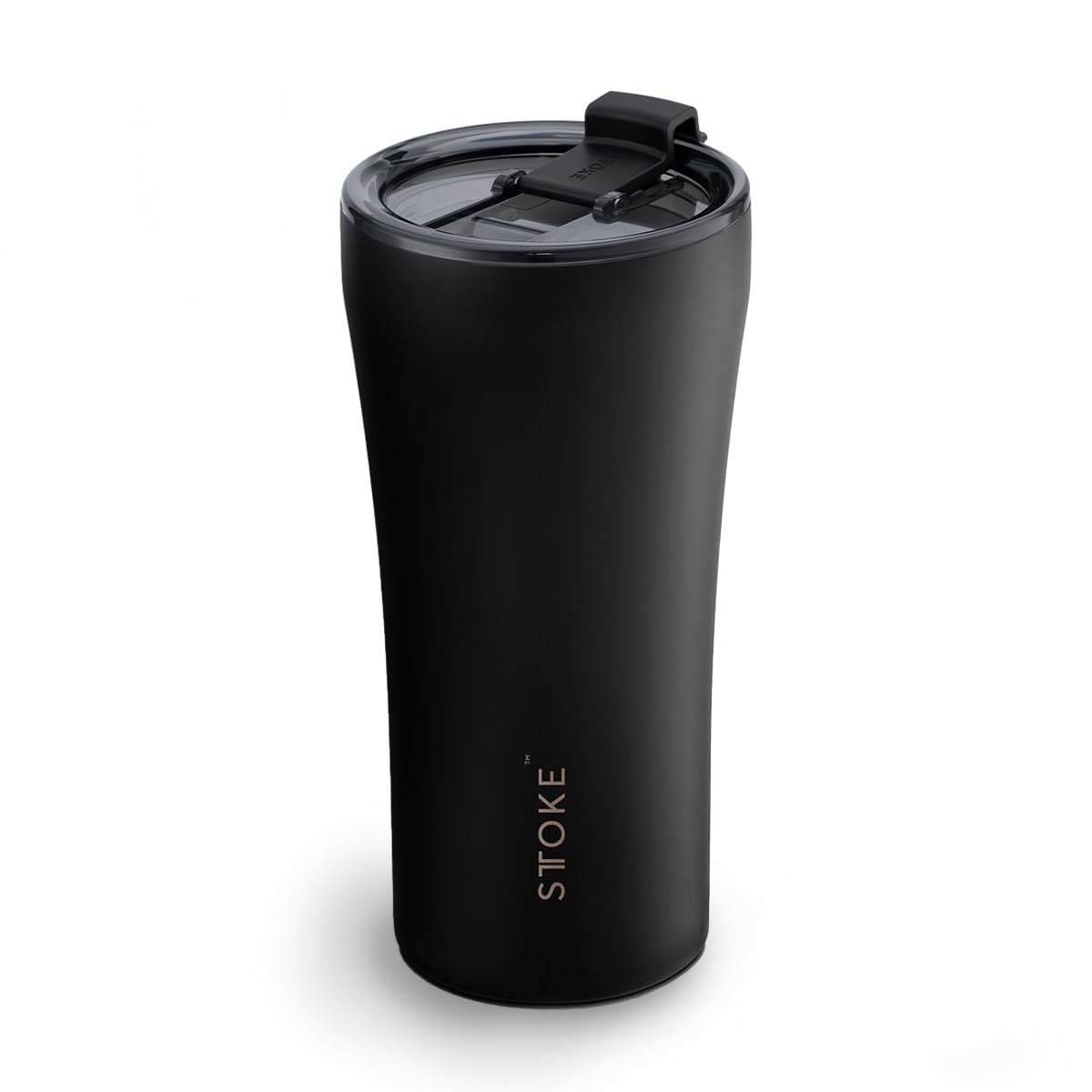Sttoke Leakproof Ceramic Reusable Coffee Cup 16 oz - Luxe Black,Mugs Sttoke Leakproof Ceramic Reusable Coffee Cup 16 oz - Luxe Black,Mugs