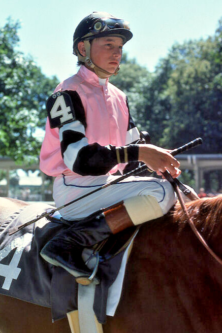 Triple Crown Jockey STEVE CAUTHEN Affirmed Print Horse Racing 4x6 Photo