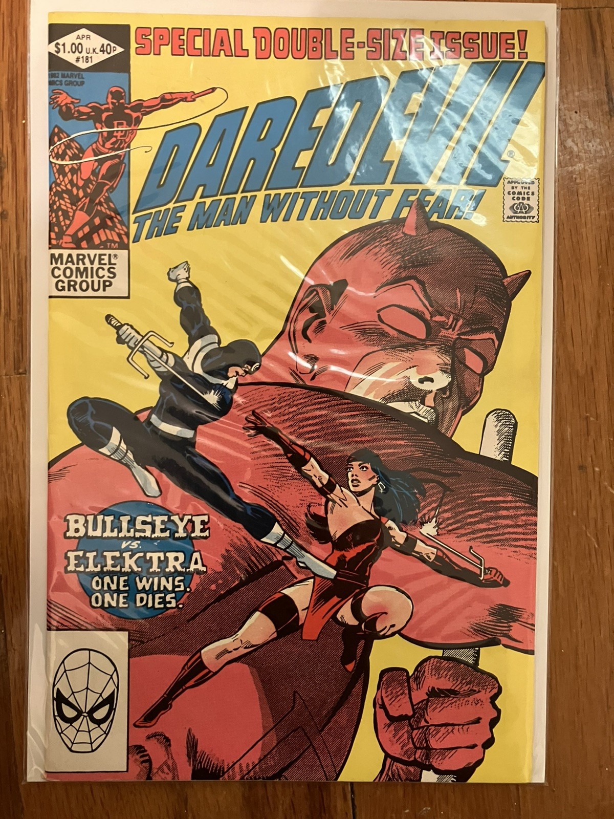 Daredevil #181 Marvel Comics 1982 Frank Miller Elektra 