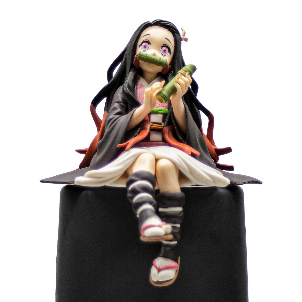 Demon Anime Slayer statue Perching Noodle Stopper Action Figure Nezuko Kamado Demon Anime Slayer statue Perching Noodle Stopper Action Figure Nezuko Kamado